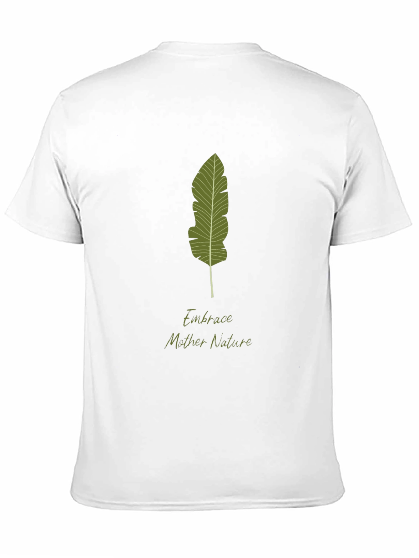 Embrace Nature Black T-Shirt