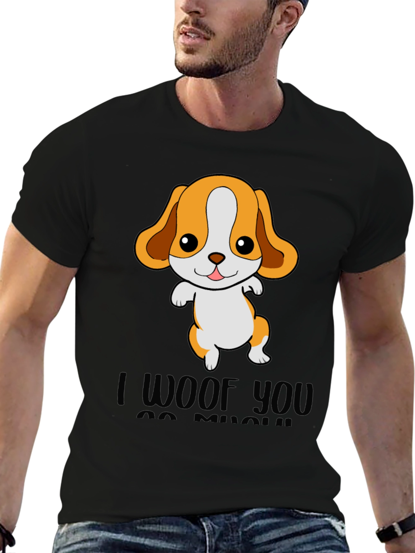 I Woof You So Much - Novelty Graphic Tee
