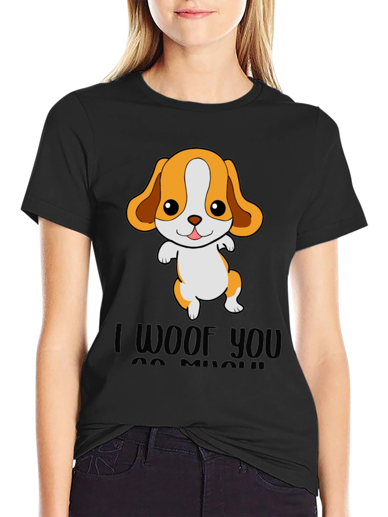 I Woof You So Much - Novelty Graphic Tee