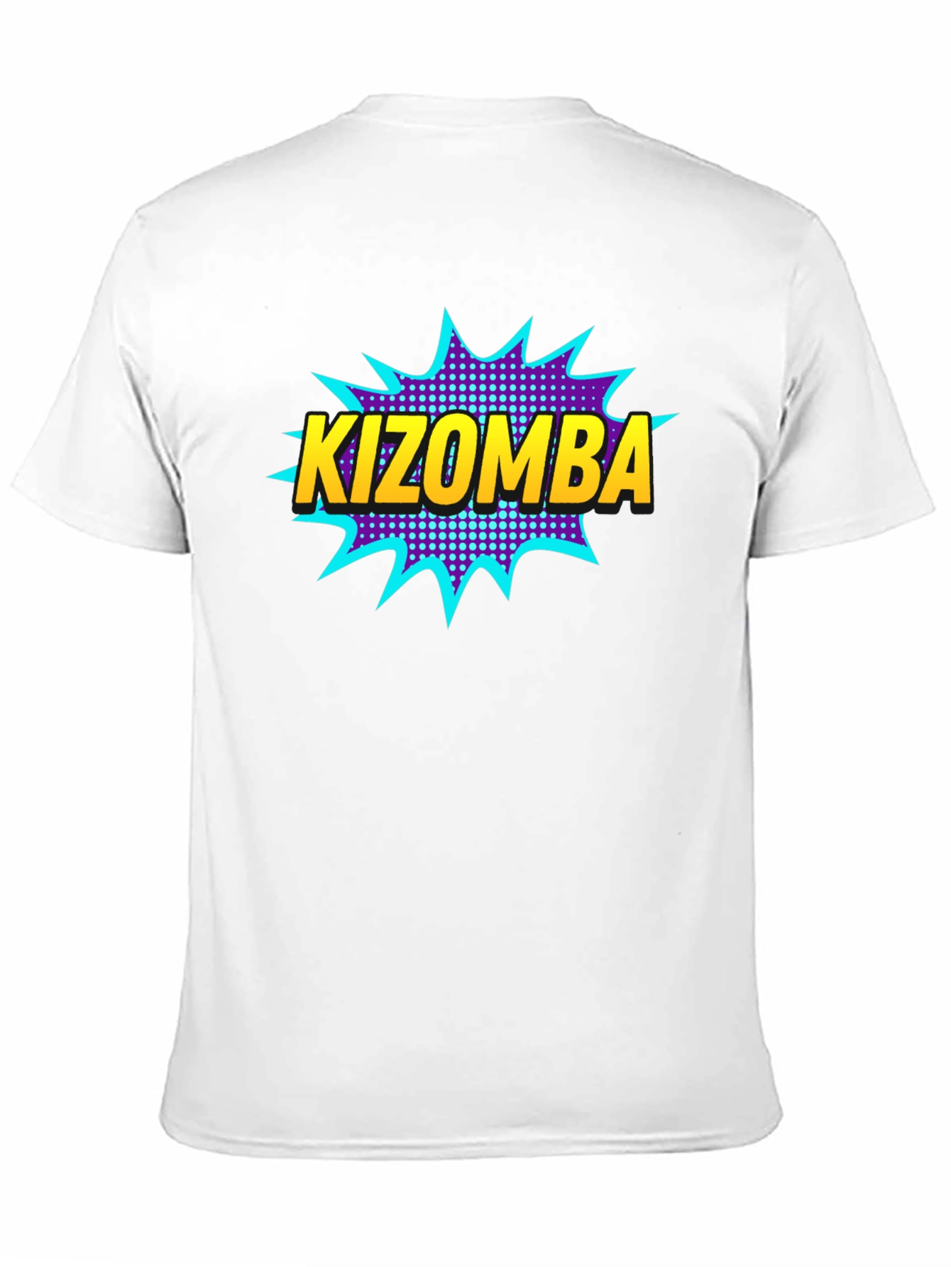 Kizomba Comic Style Graphic T-Shirt