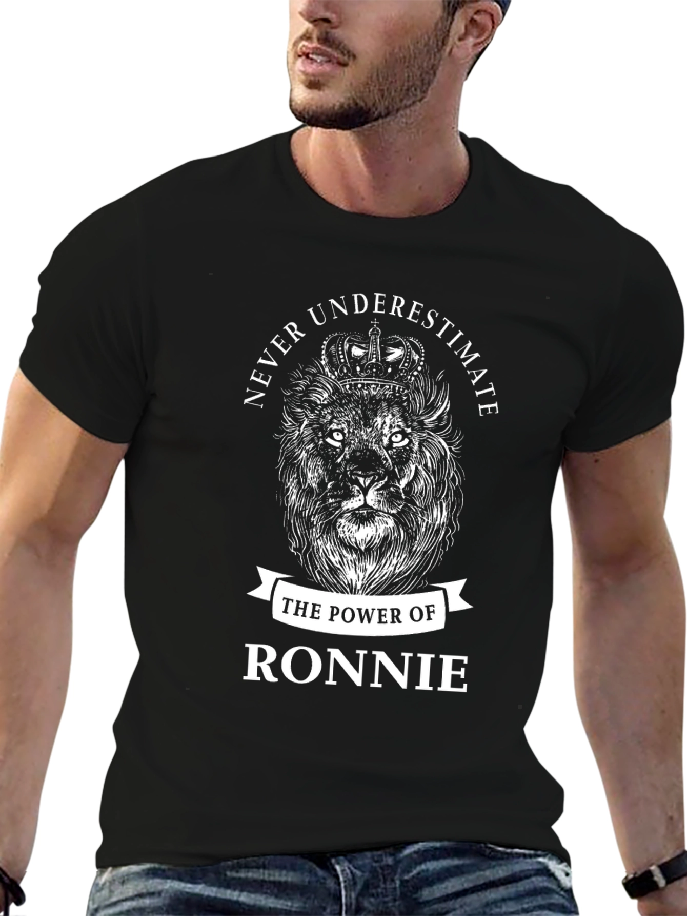 Lion King Ronnie Graphic T-Shirt - Never Underestimate
