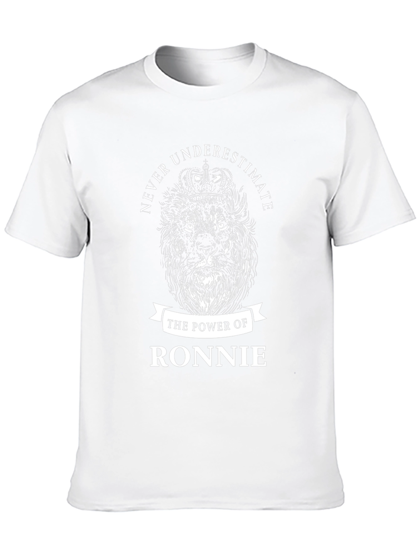 Lion King Ronnie Graphic T-Shirt - Never Underestimate