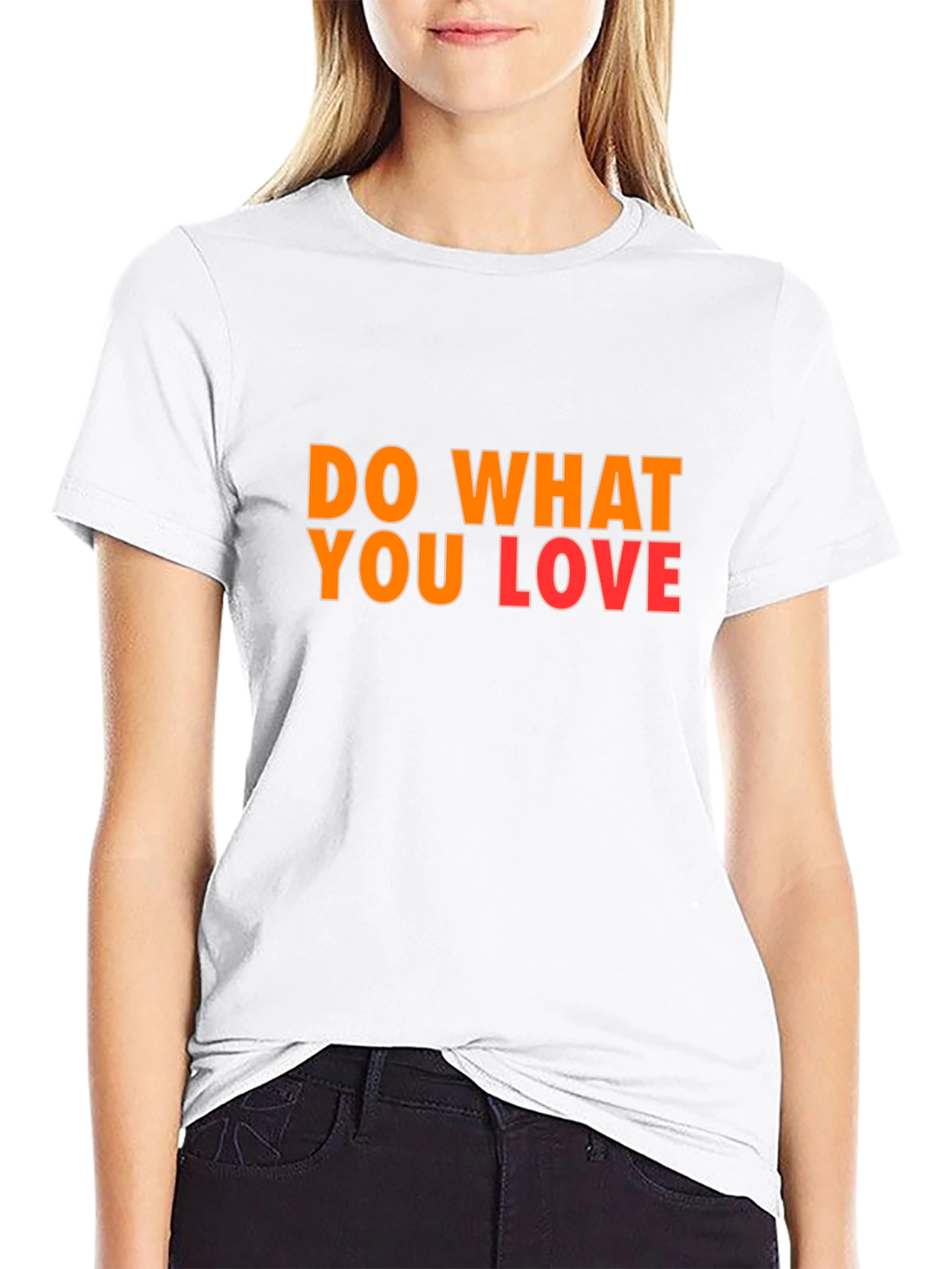 Do What You Love Black T-Shirt