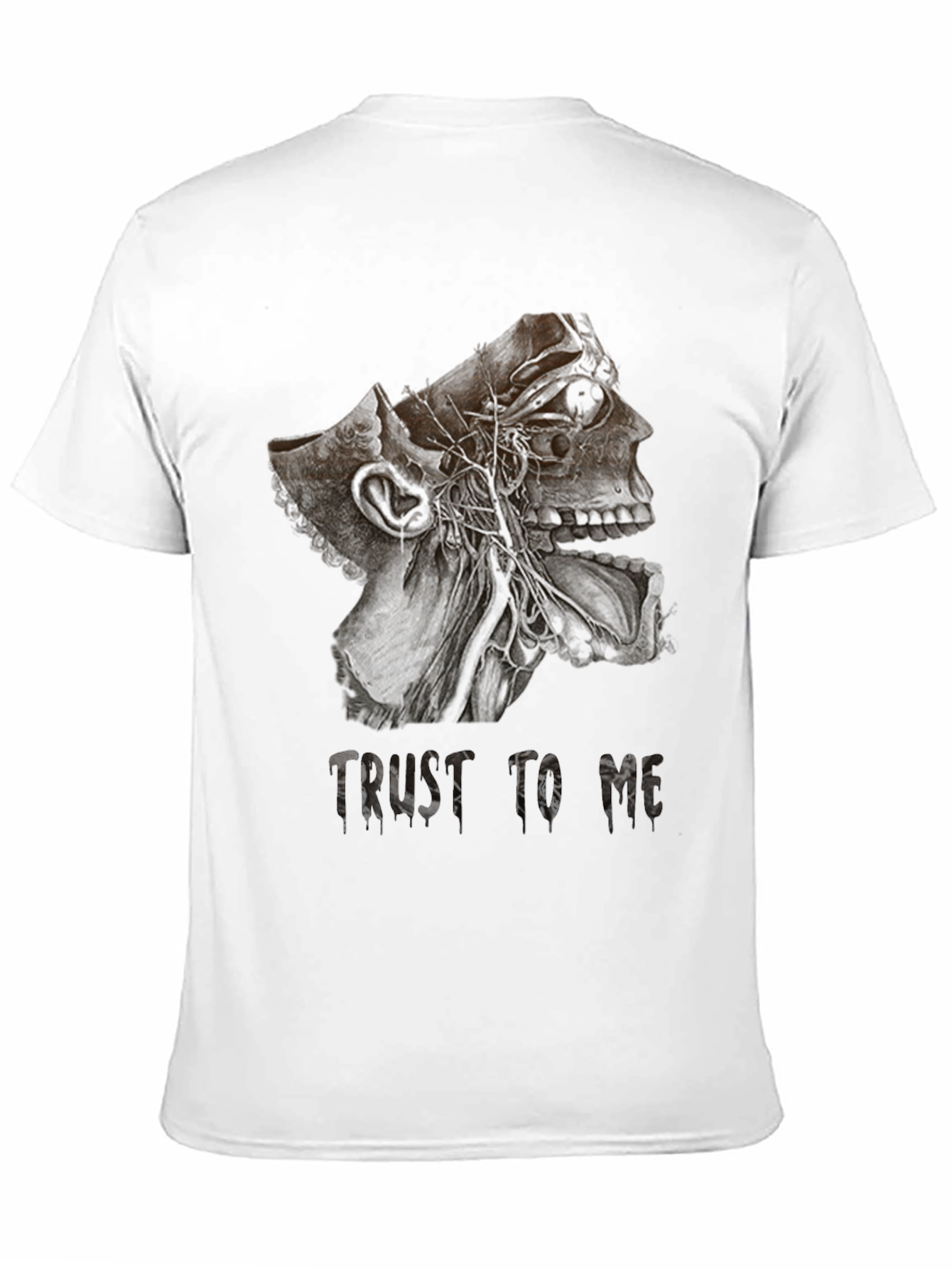 Trust Me Black Graphic Tee