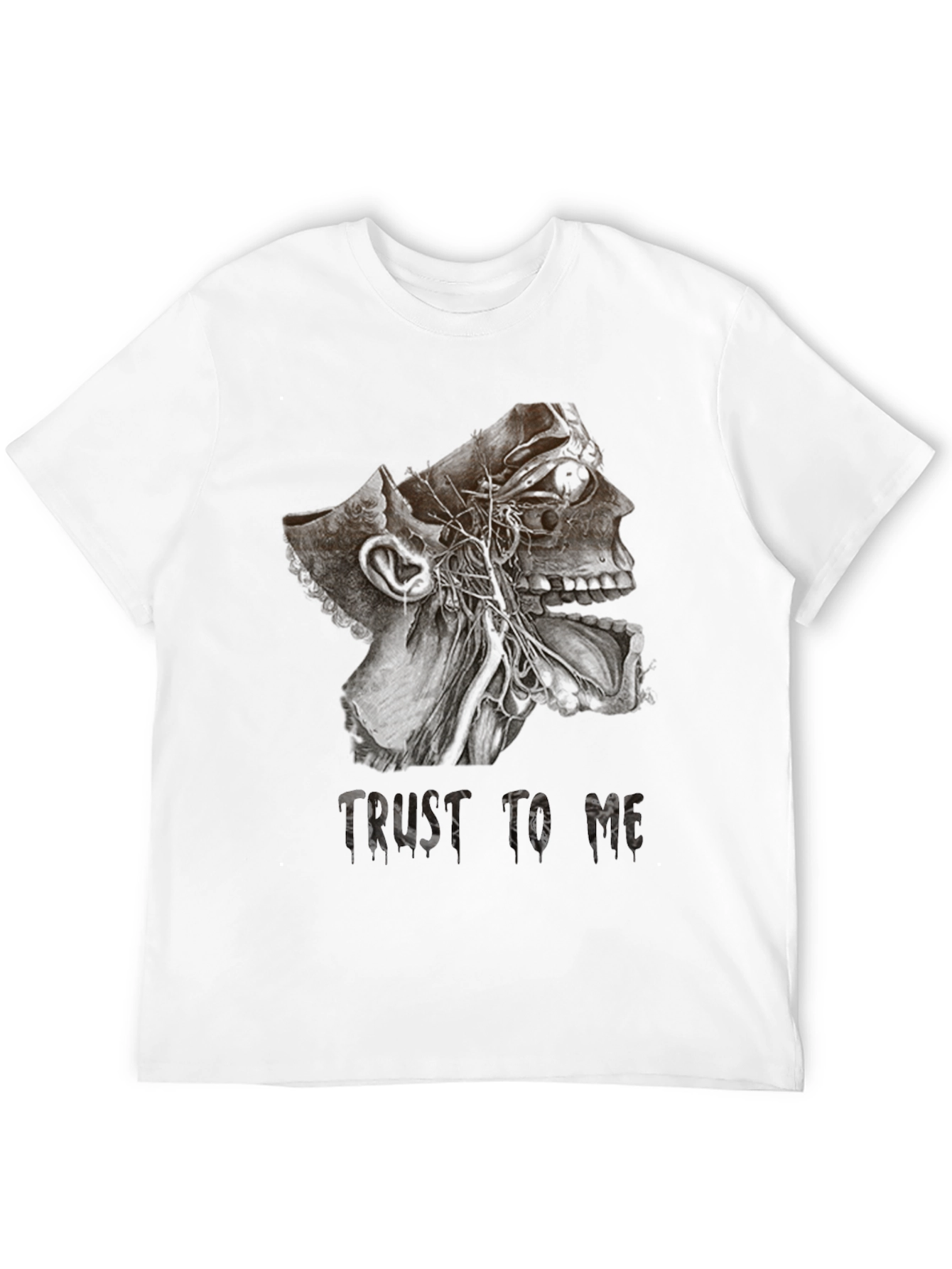 Trust Me Black Graphic Tee