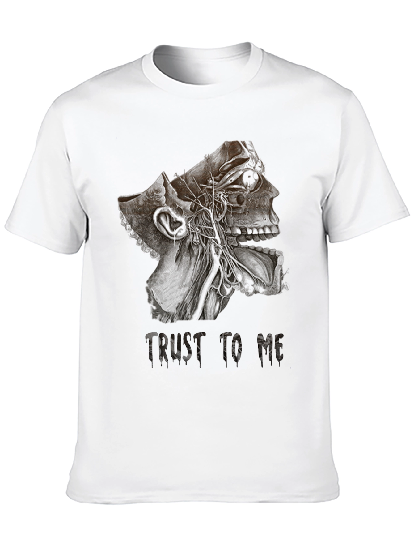 Trust Me Black Graphic Tee