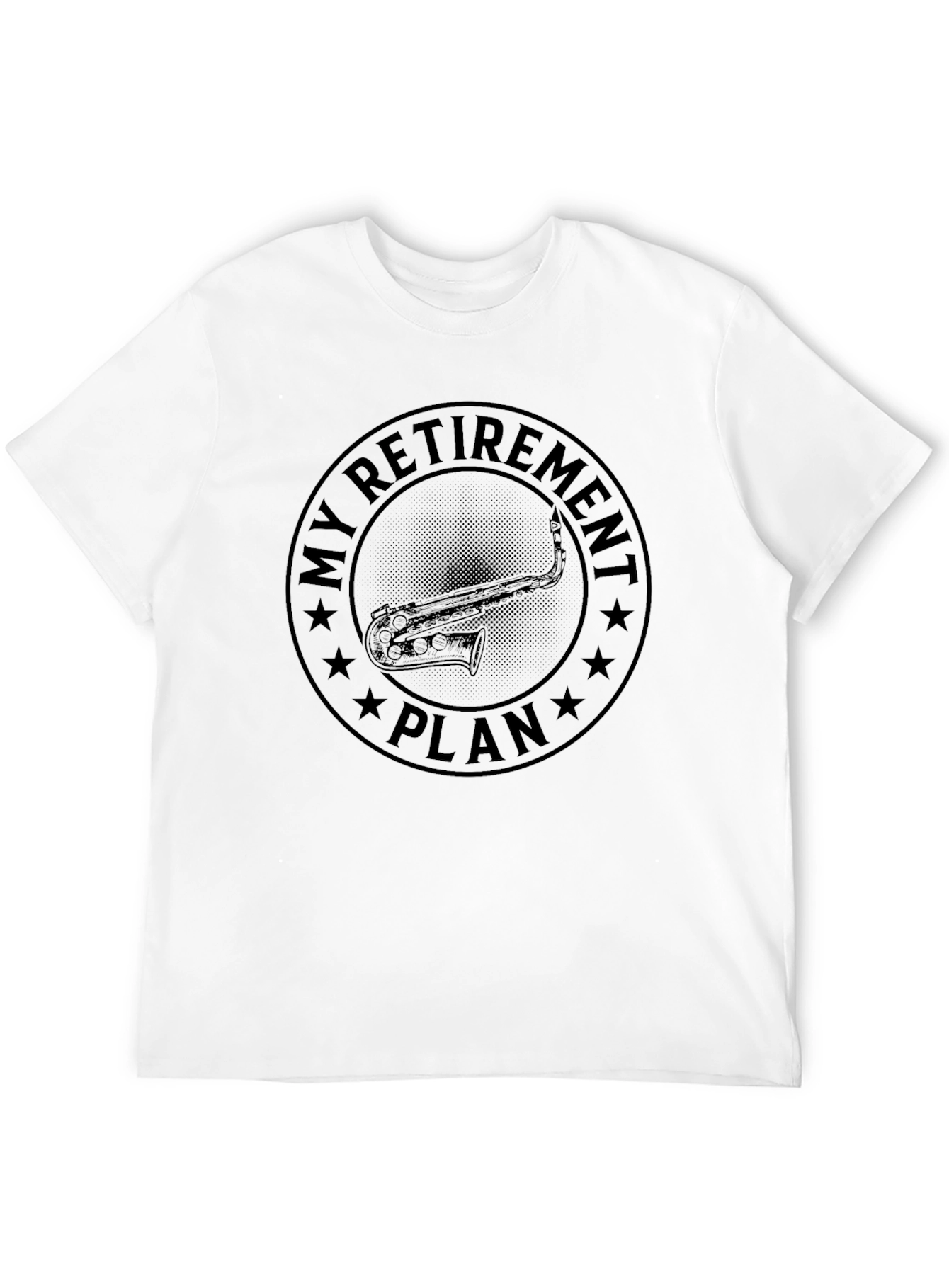 My Retirement Plan Saxophone Graphic Tee
