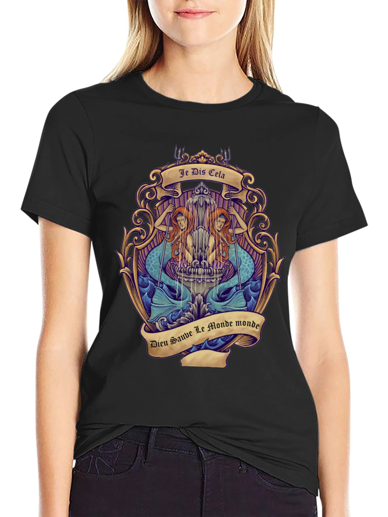 Unique Graphic T-Shirt - Je Dis Cela