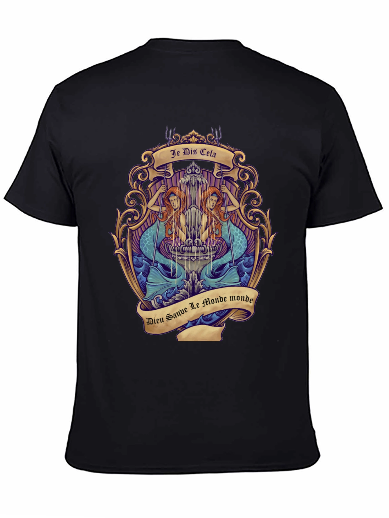 Unique Graphic T-Shirt - Je Dis Cela