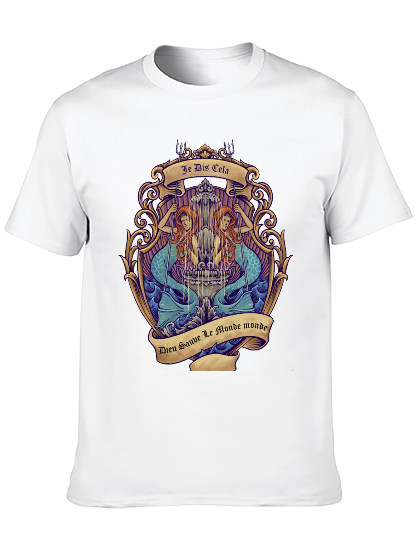 Unique Graphic T-Shirt - Je Dis Cela