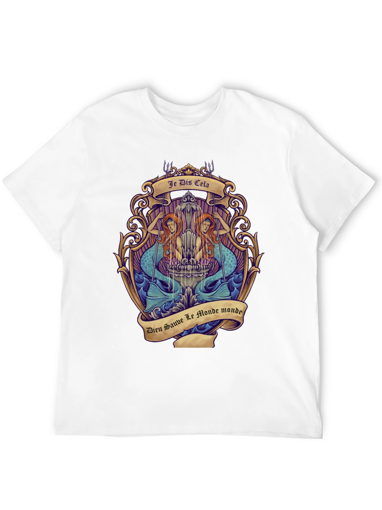 Unique Graphic T-Shirt - Je Dis Cela