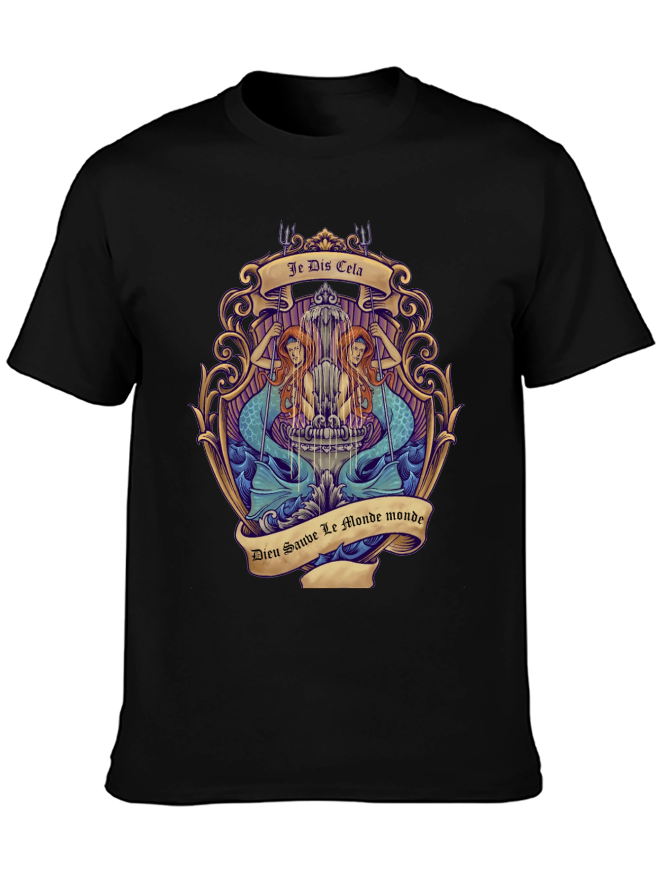Unique Graphic T-Shirt - Je Dis Cela