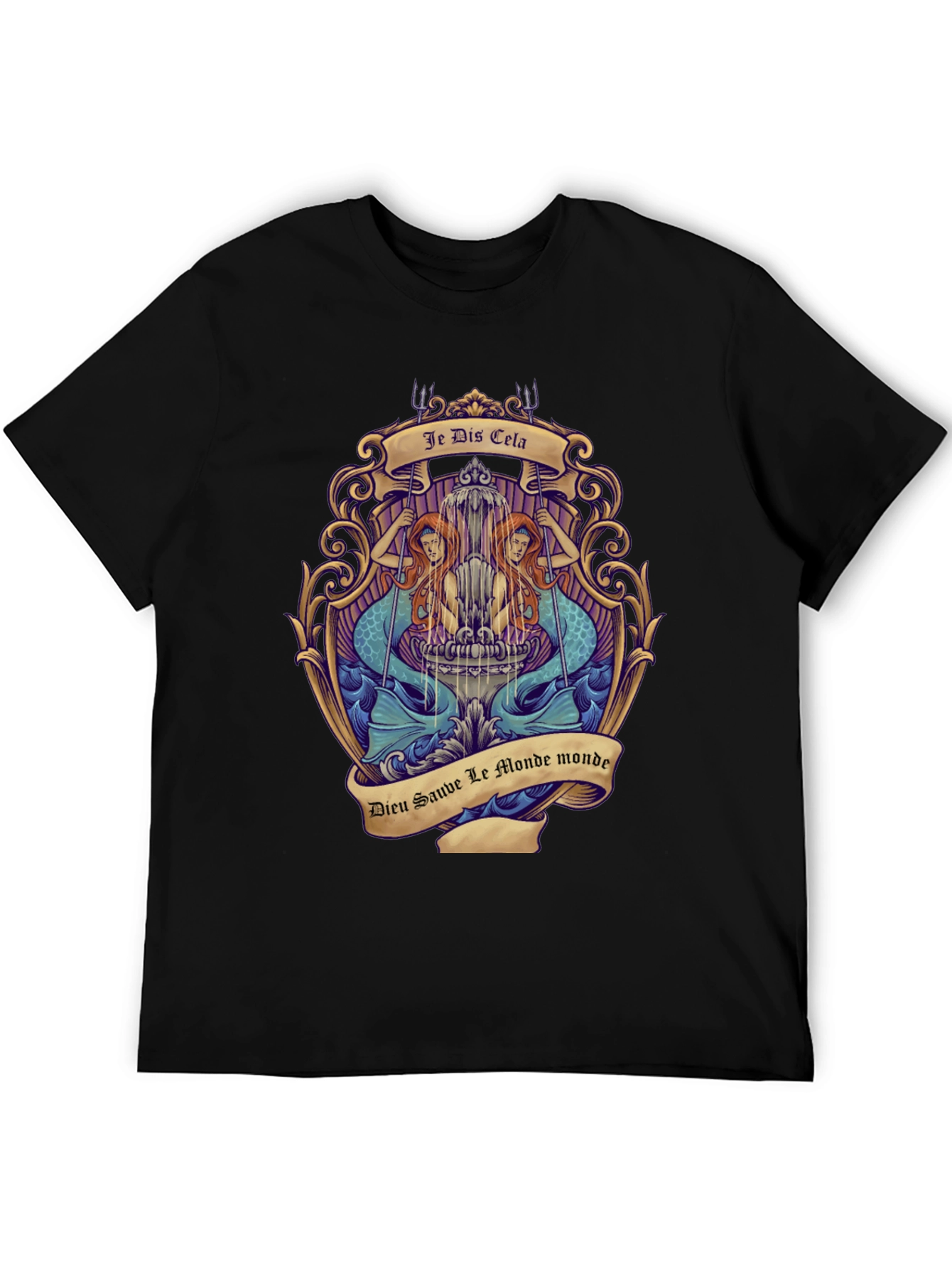 Unique Graphic T-Shirt - Je Dis Cela
