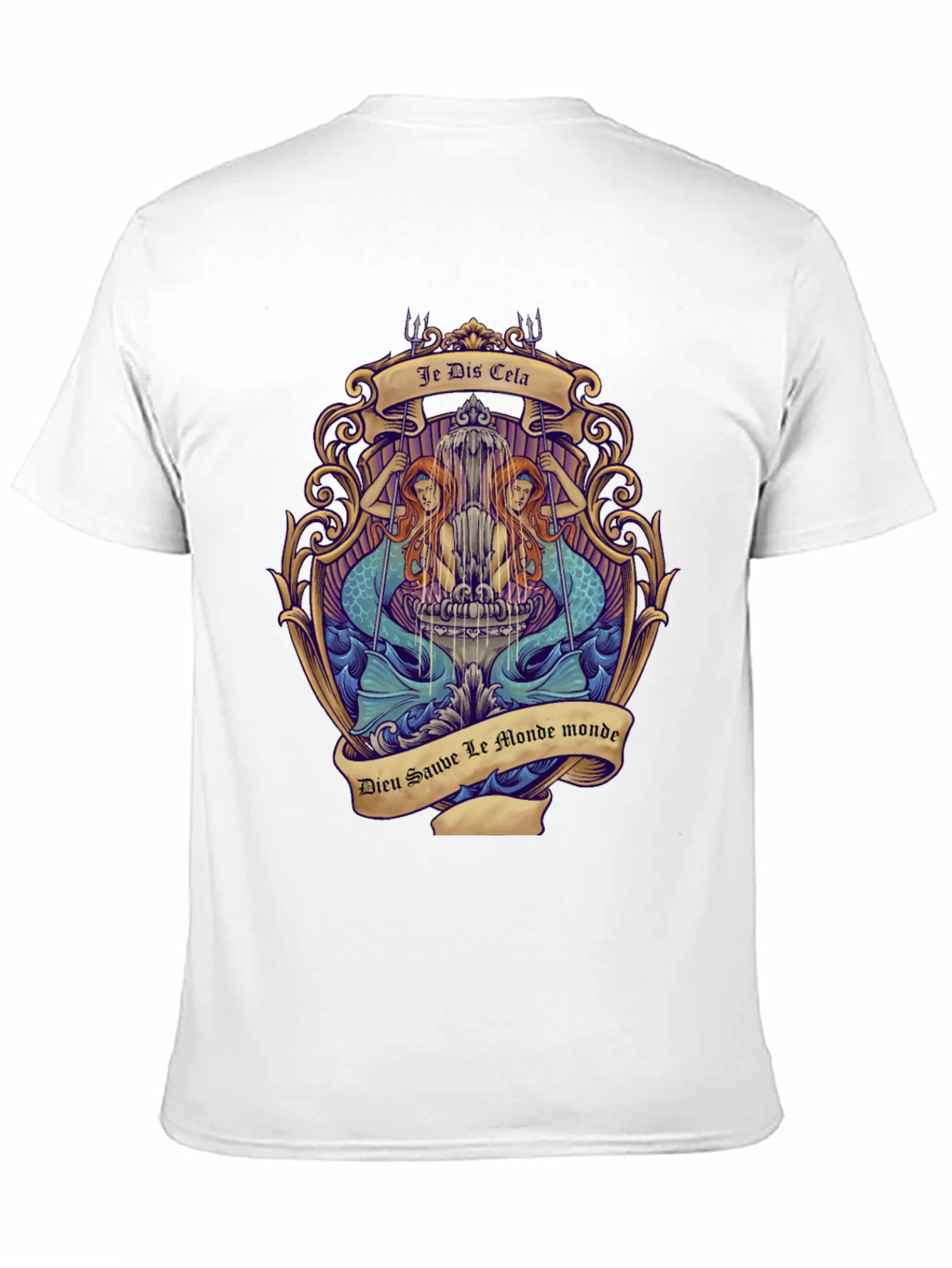 Unique Graphic T-Shirt - Je Dis Cela