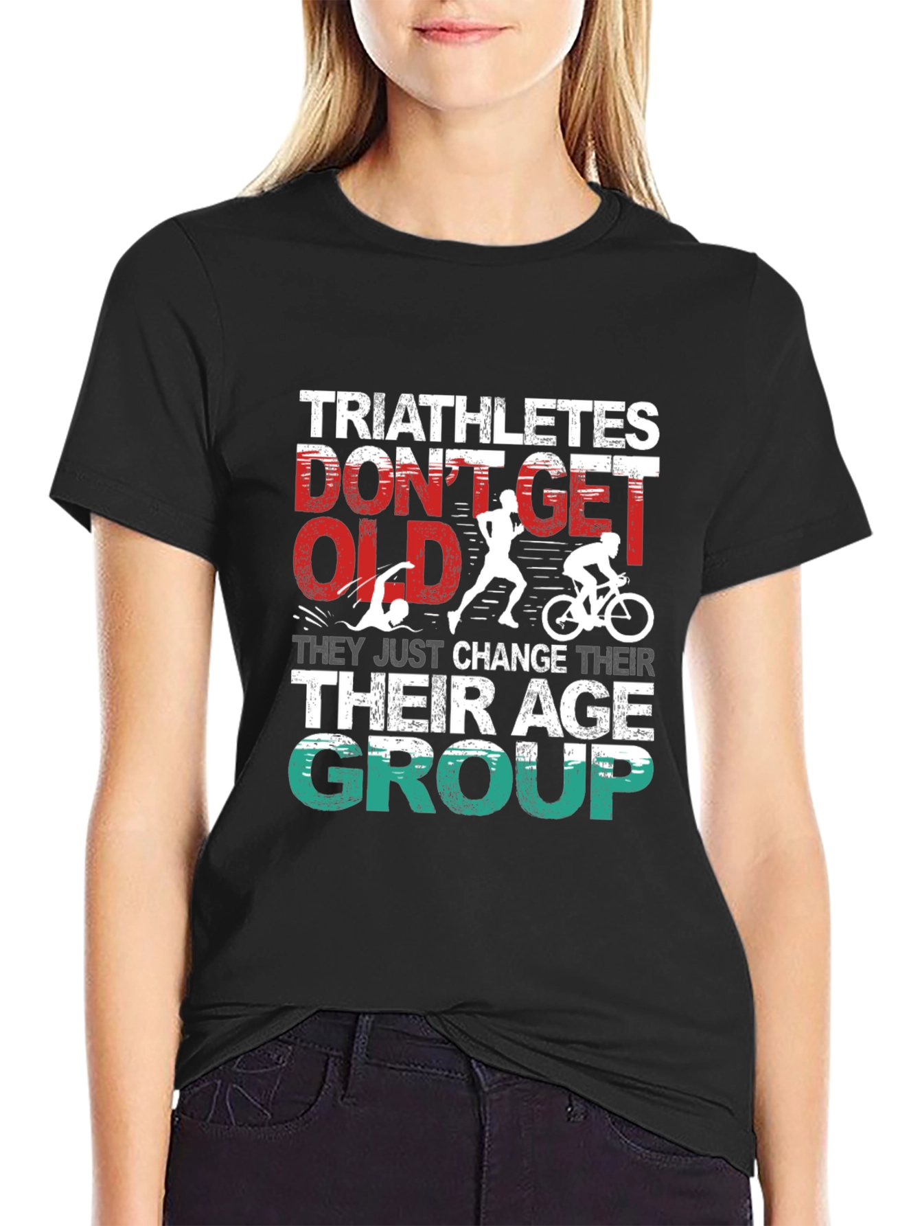 Triathlete Age Group Change T-Shirt