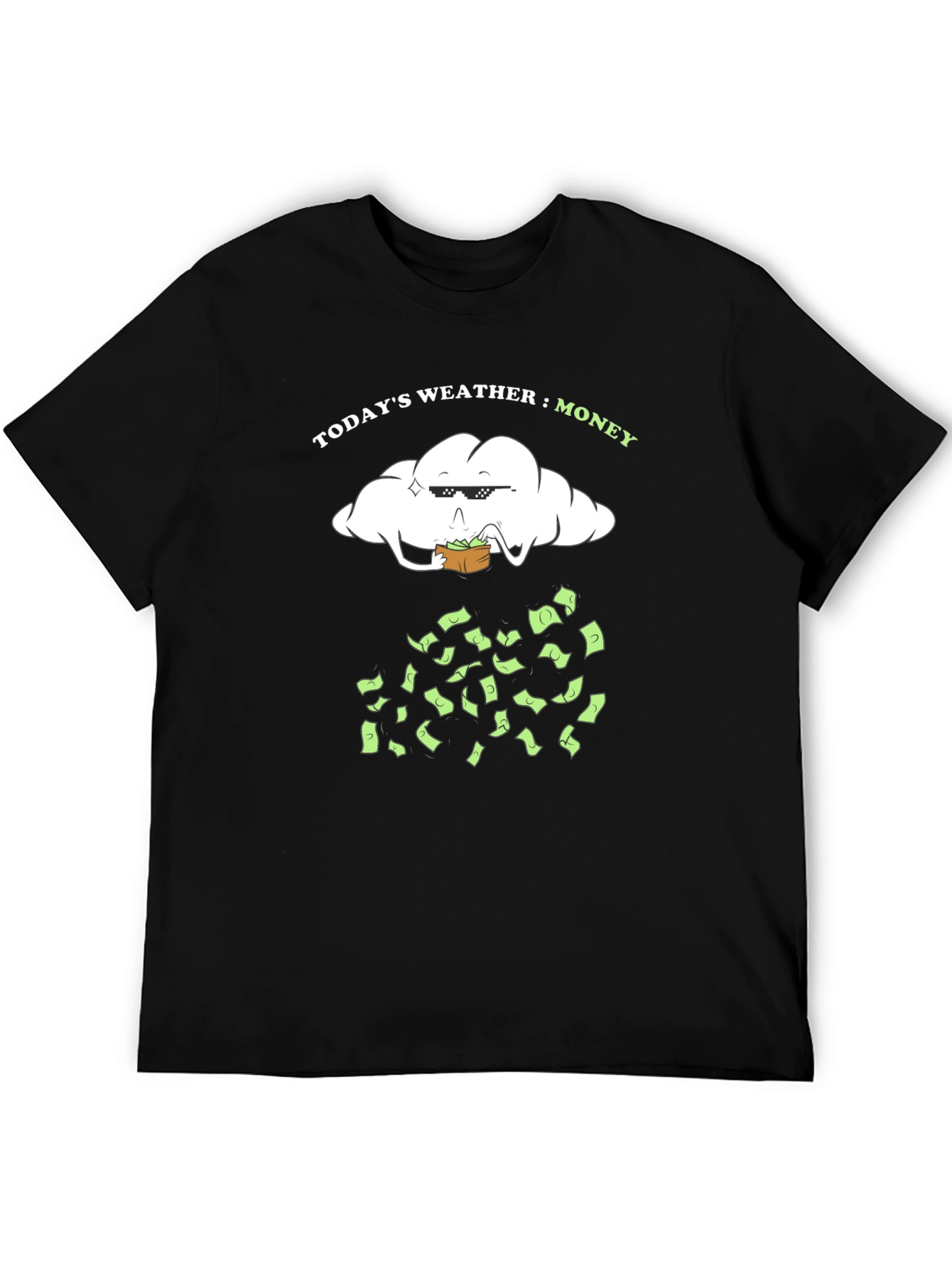 Todays Weather: Money T-Shirt