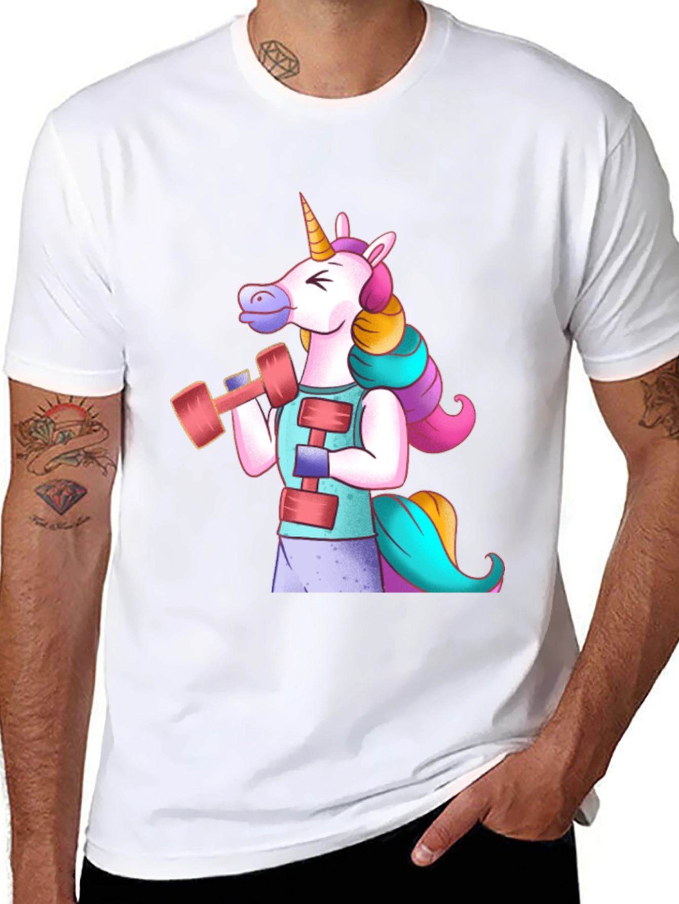 Unicorn Workout T-Shirt