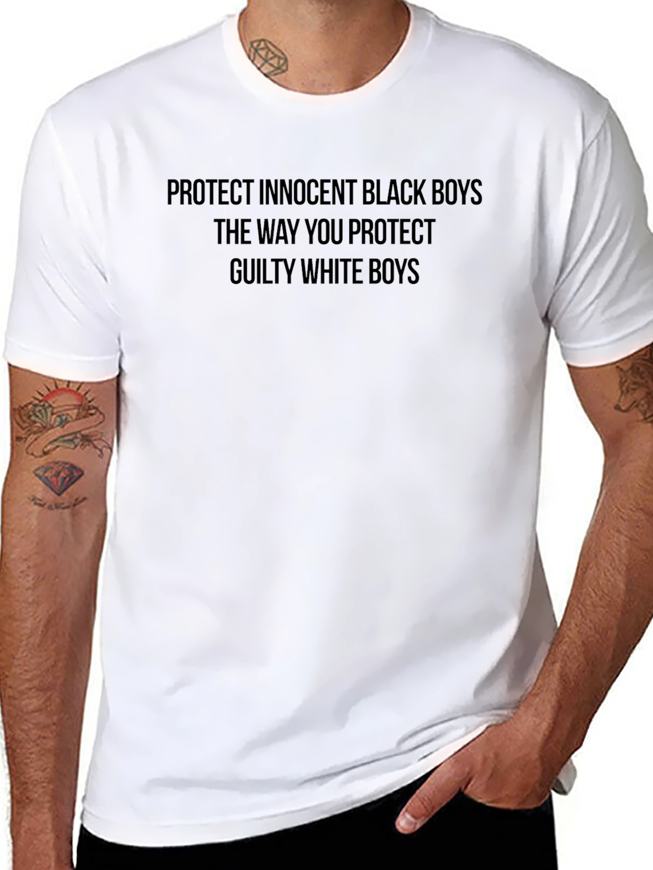Protect Innocent Black Boys T-Shirt
