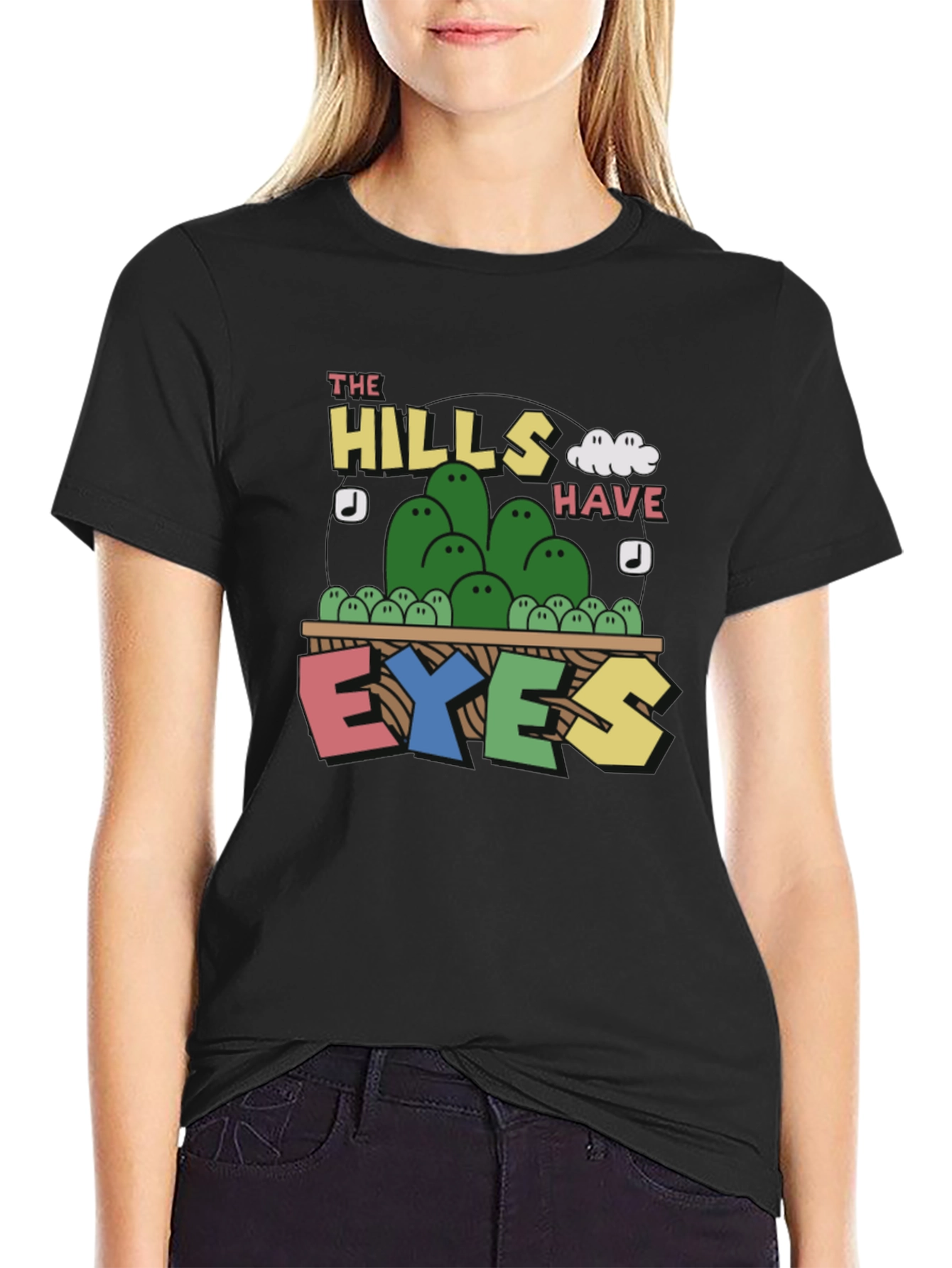 The Hills Have Eyes Graphic Tee - Black