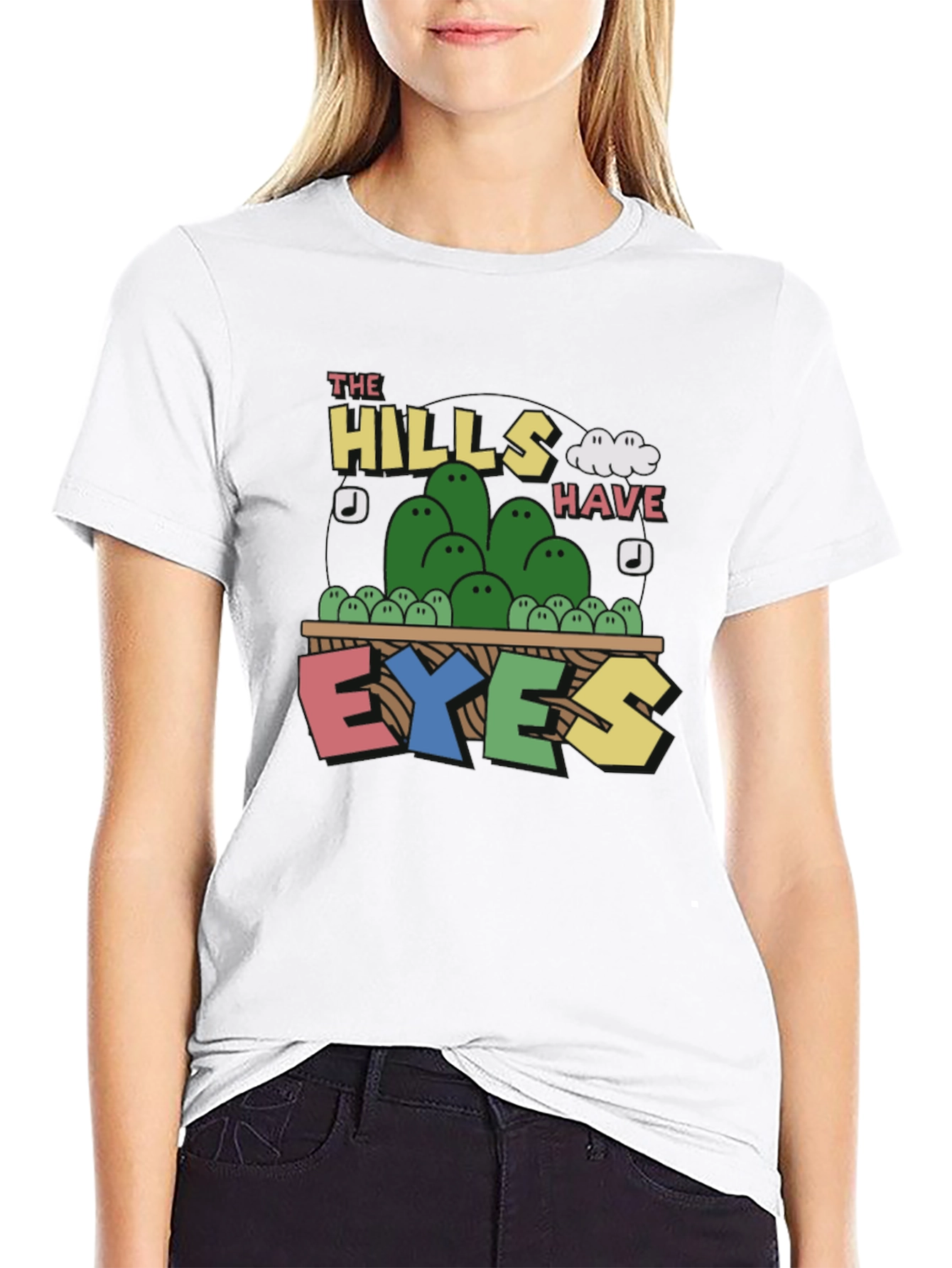 The Hills Have Eyes Graphic Tee - Black