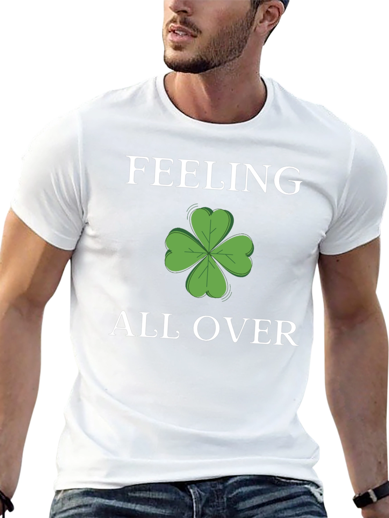 Feeling Lucky Clover T-Shirt - St. Patricks Day