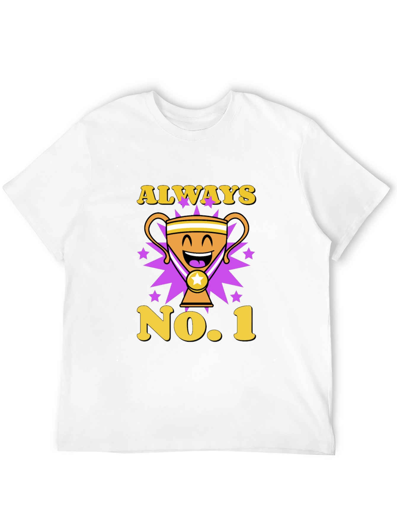 Always No. 1 Trophy Graphic Tee - Black