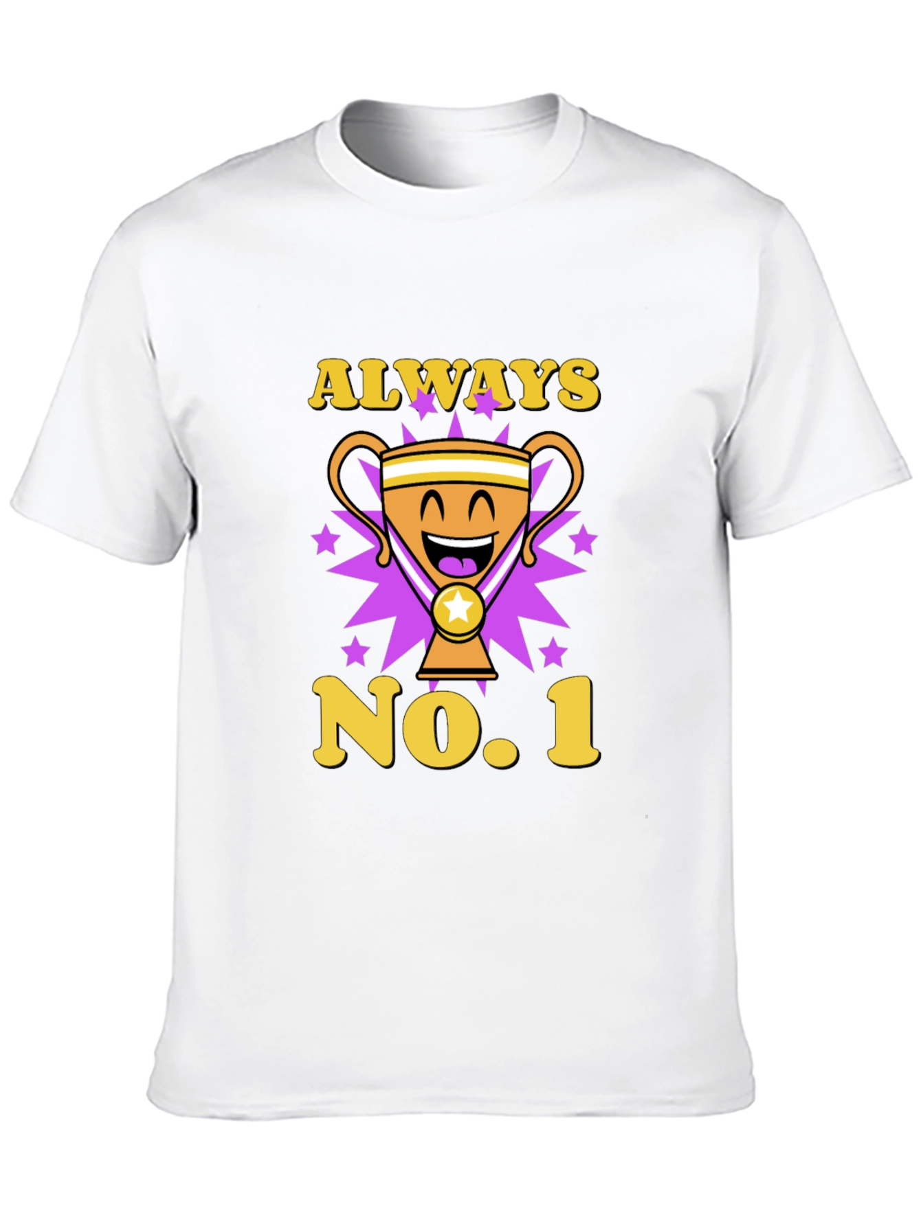 Always No. 1 Trophy Graphic Tee - Black