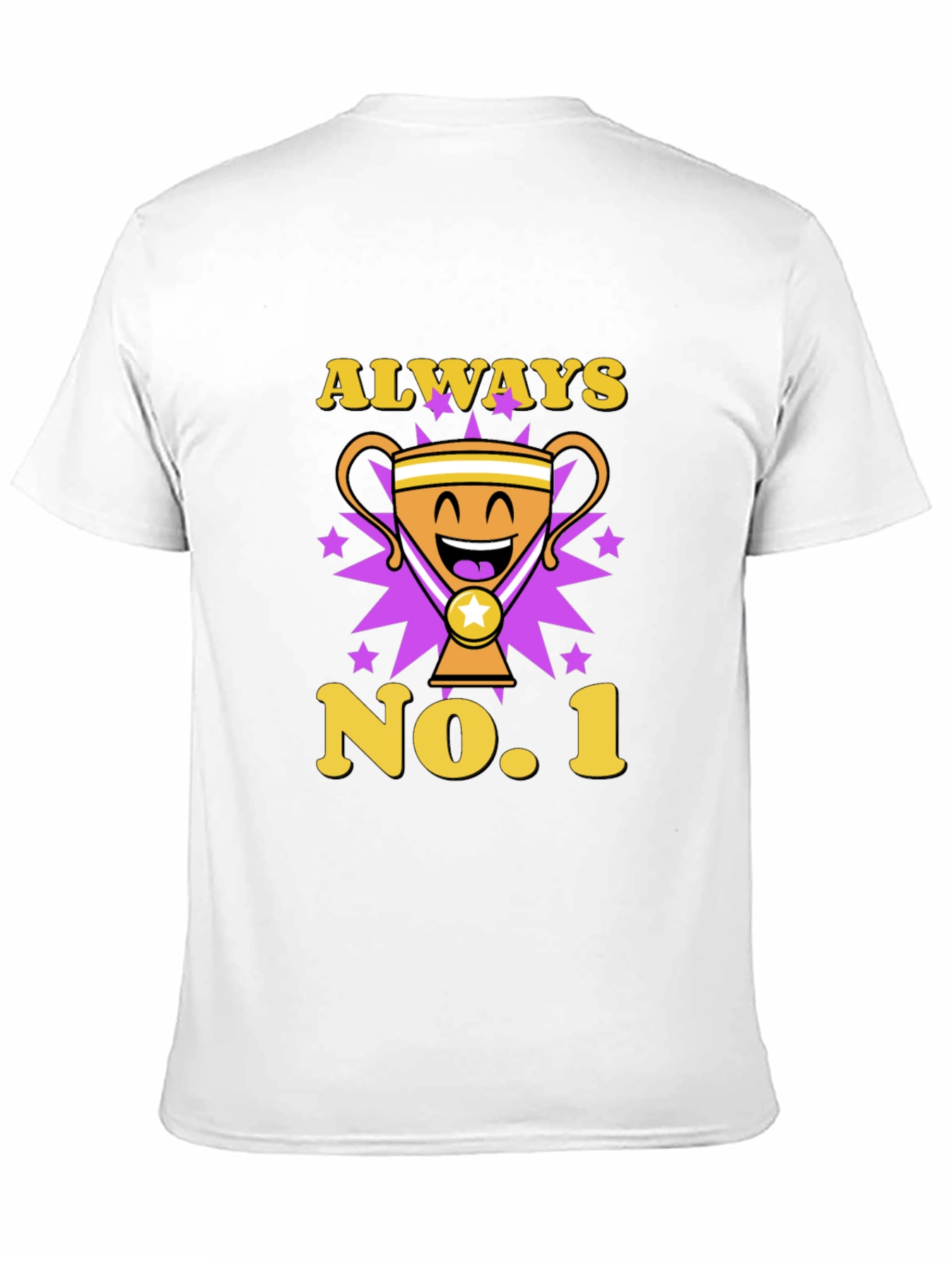 Always No. 1 Trophy Graphic Tee - Black
