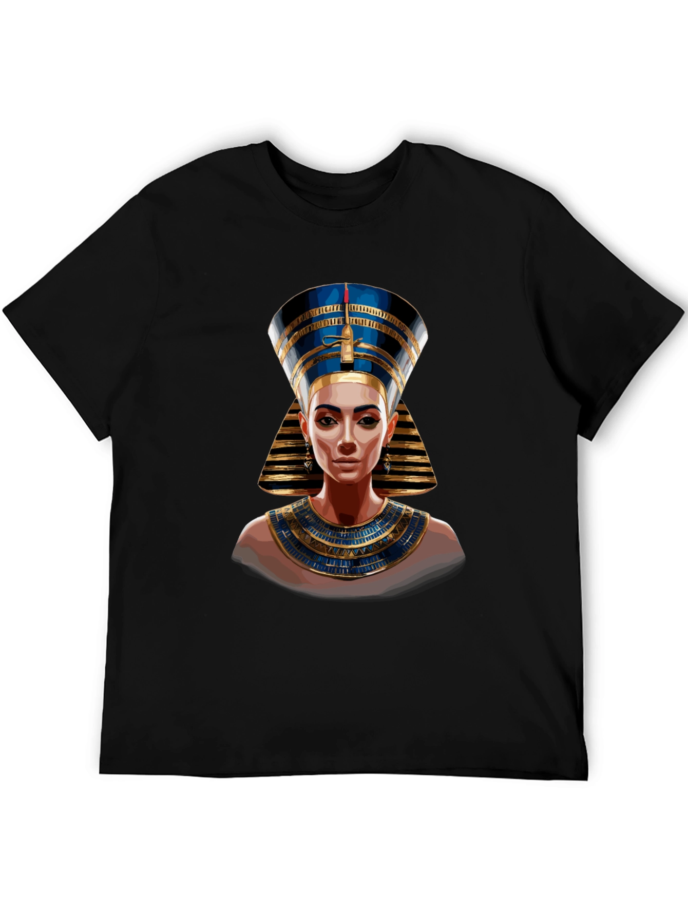 Nefertiti Graphic Tee - Egyptian Queen T-Shirt