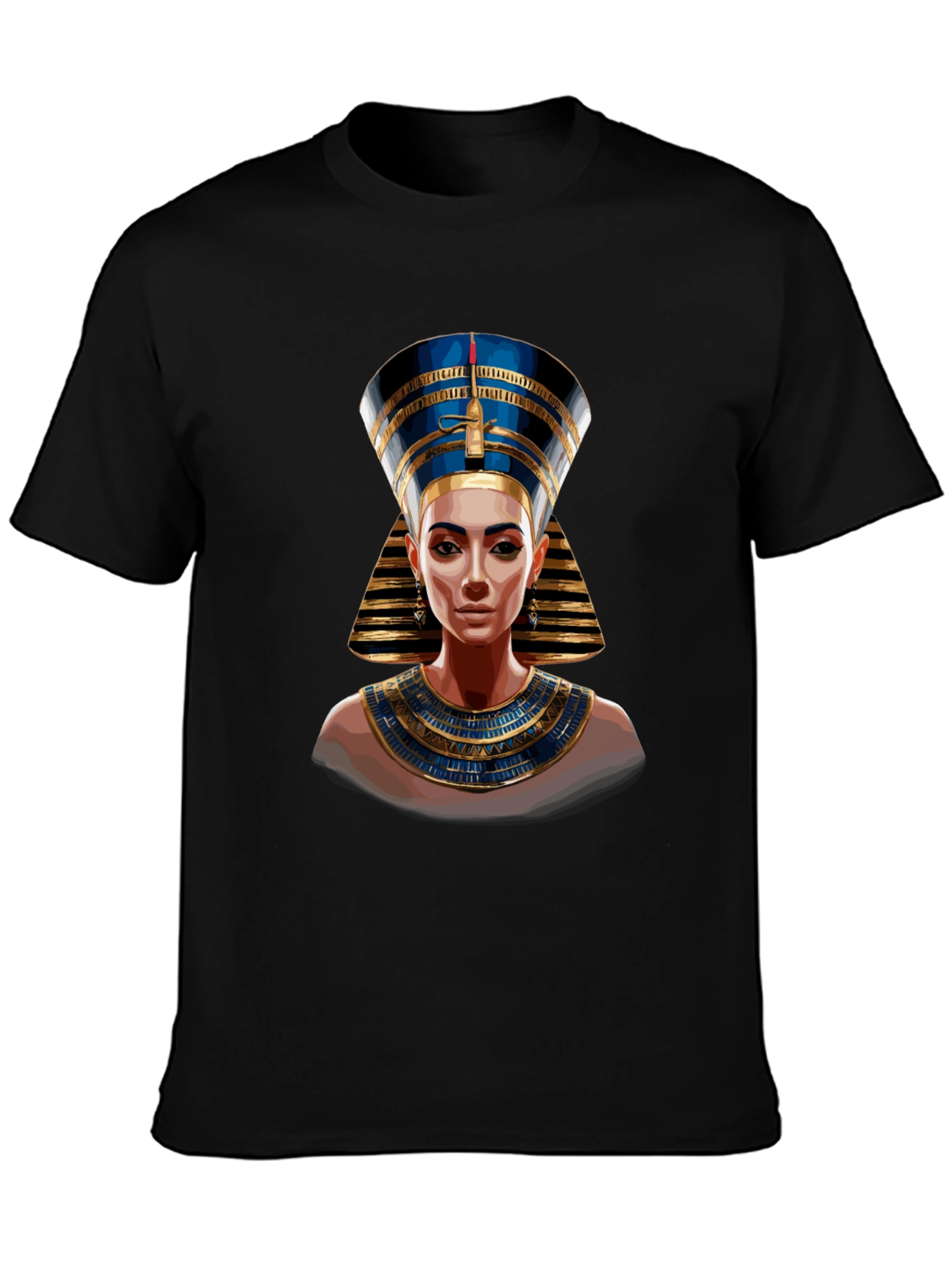 Nefertiti Graphic Tee - Egyptian Queen T-Shirt