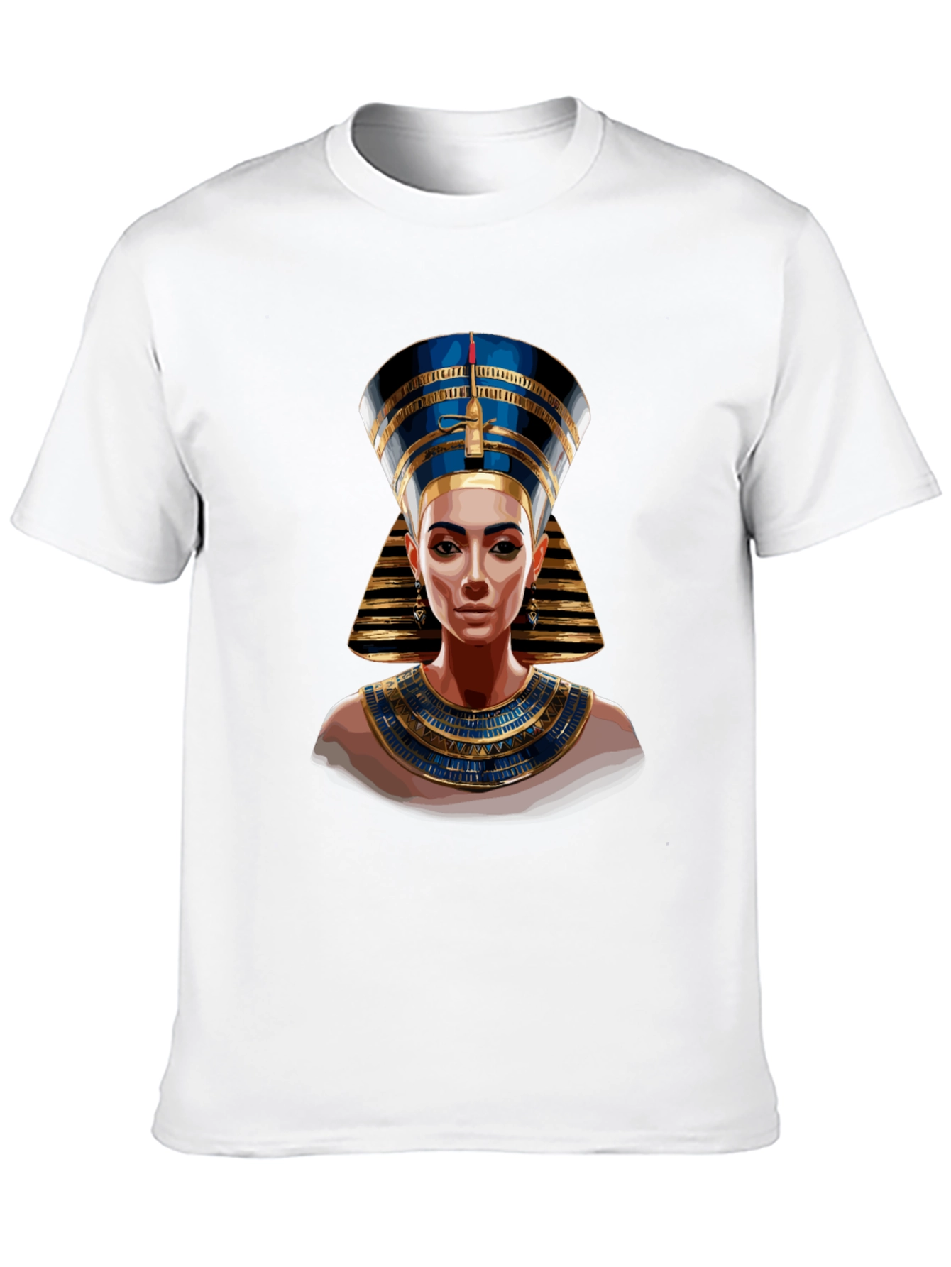 Nefertiti Graphic Tee - Egyptian Queen T-Shirt