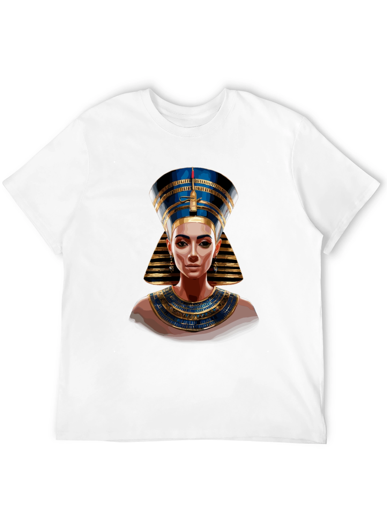 Nefertiti Graphic Tee - Egyptian Queen T-Shirt