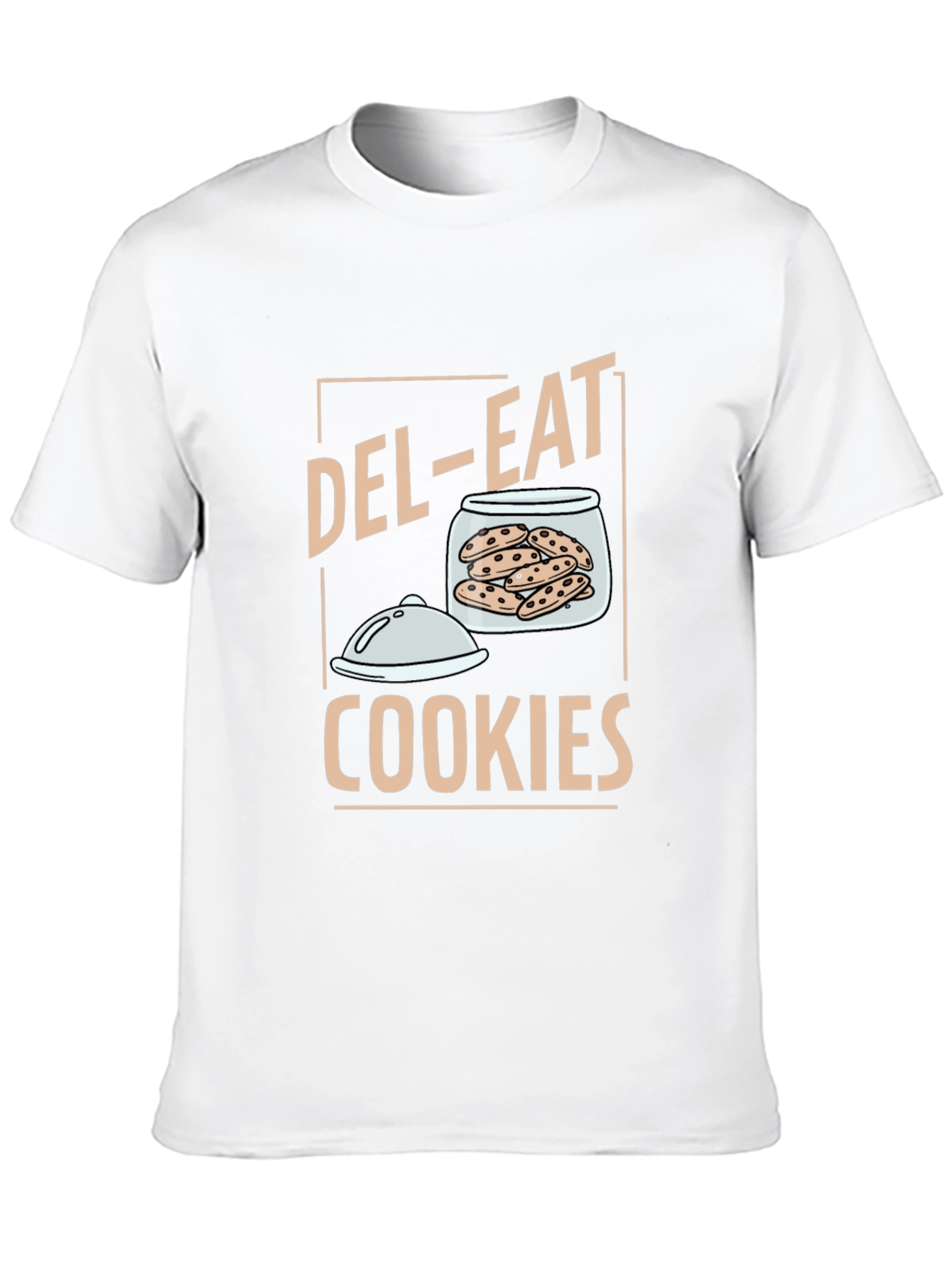 Del-eat Cookies Black T-Shirt