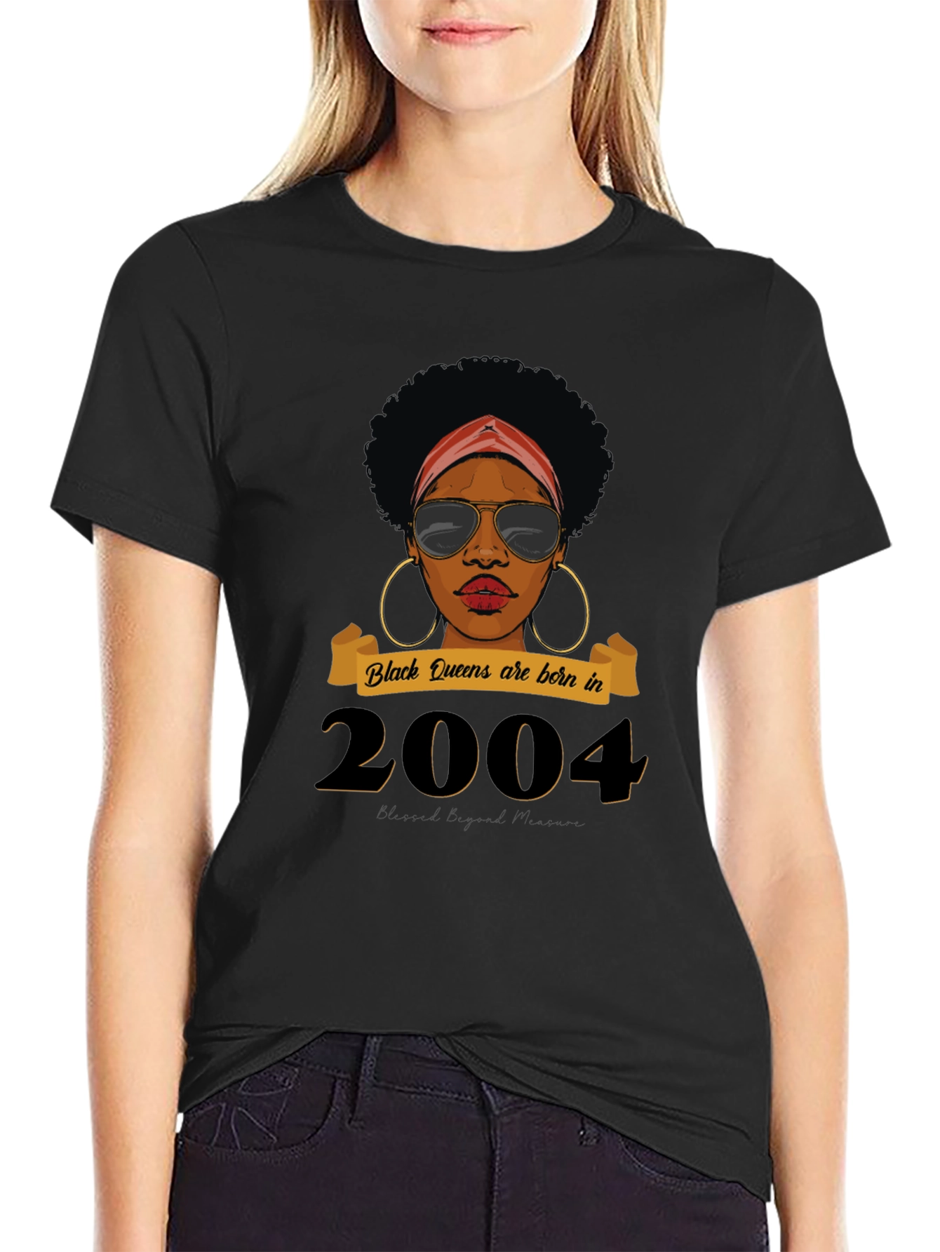 Black Queen 2004 Birthday T-Shirt