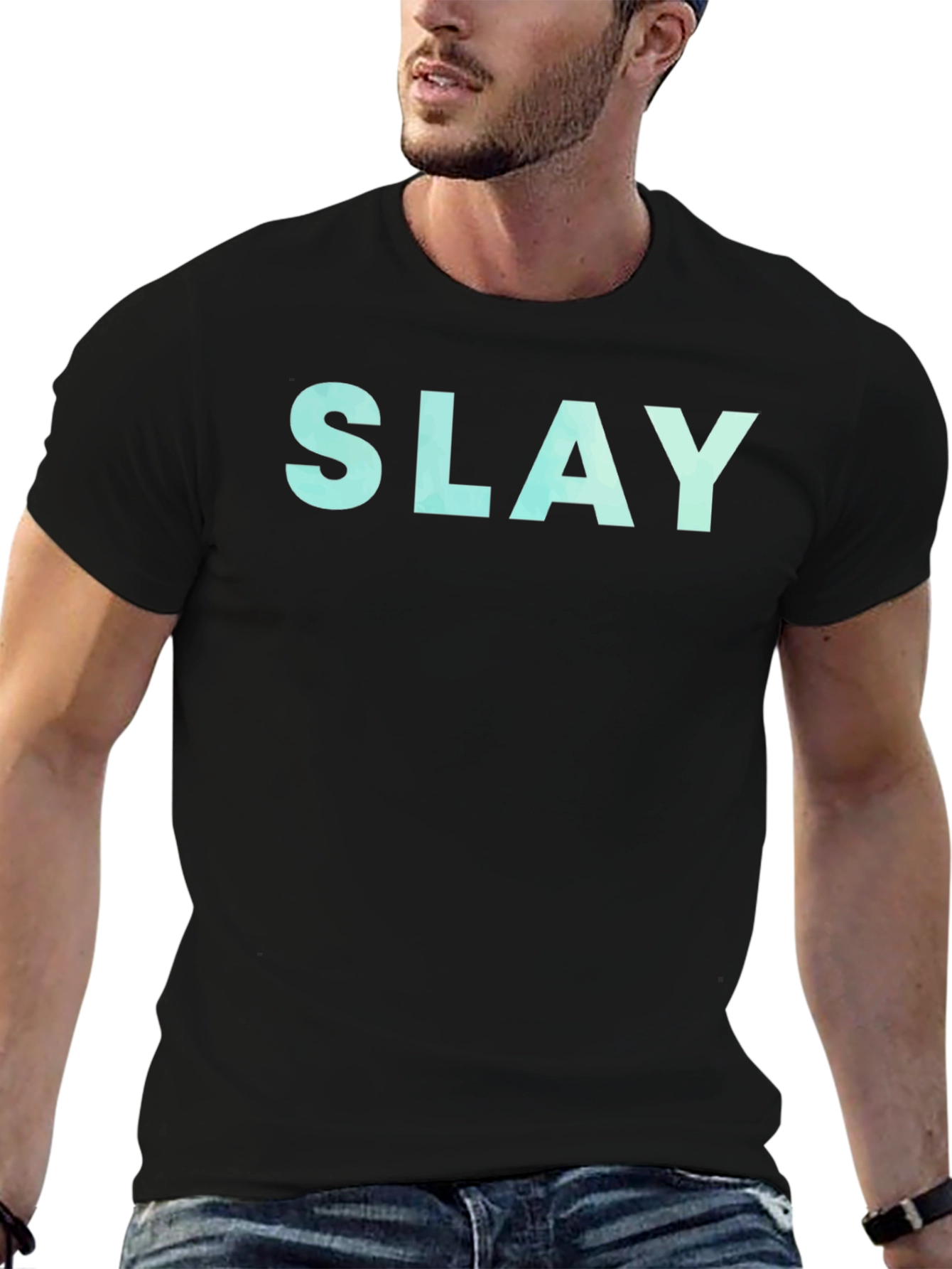 Slay Graphic Tee - Trendy and Stylish