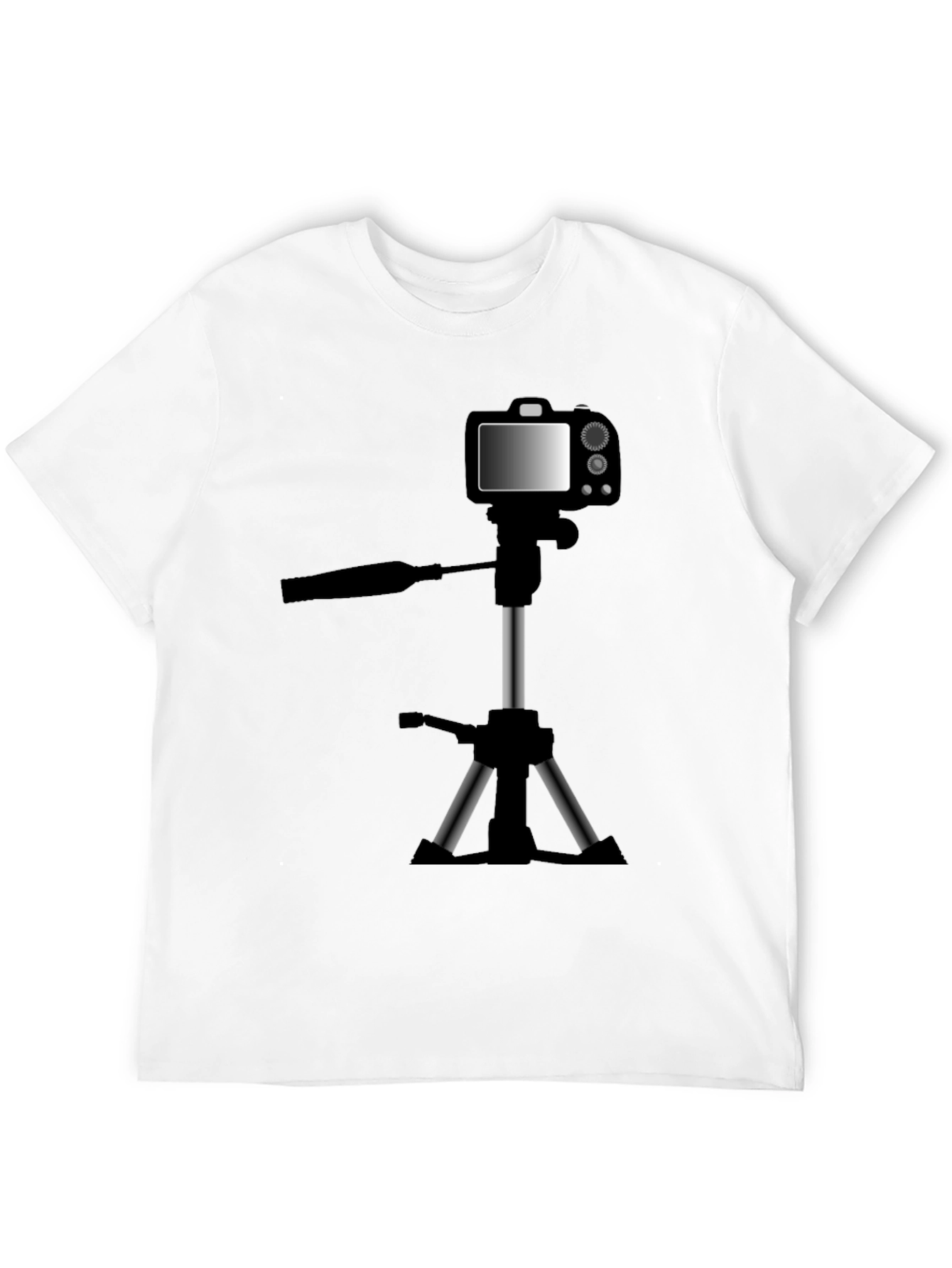Camera Tripod T-Shirt - Photography Hobby Tee
