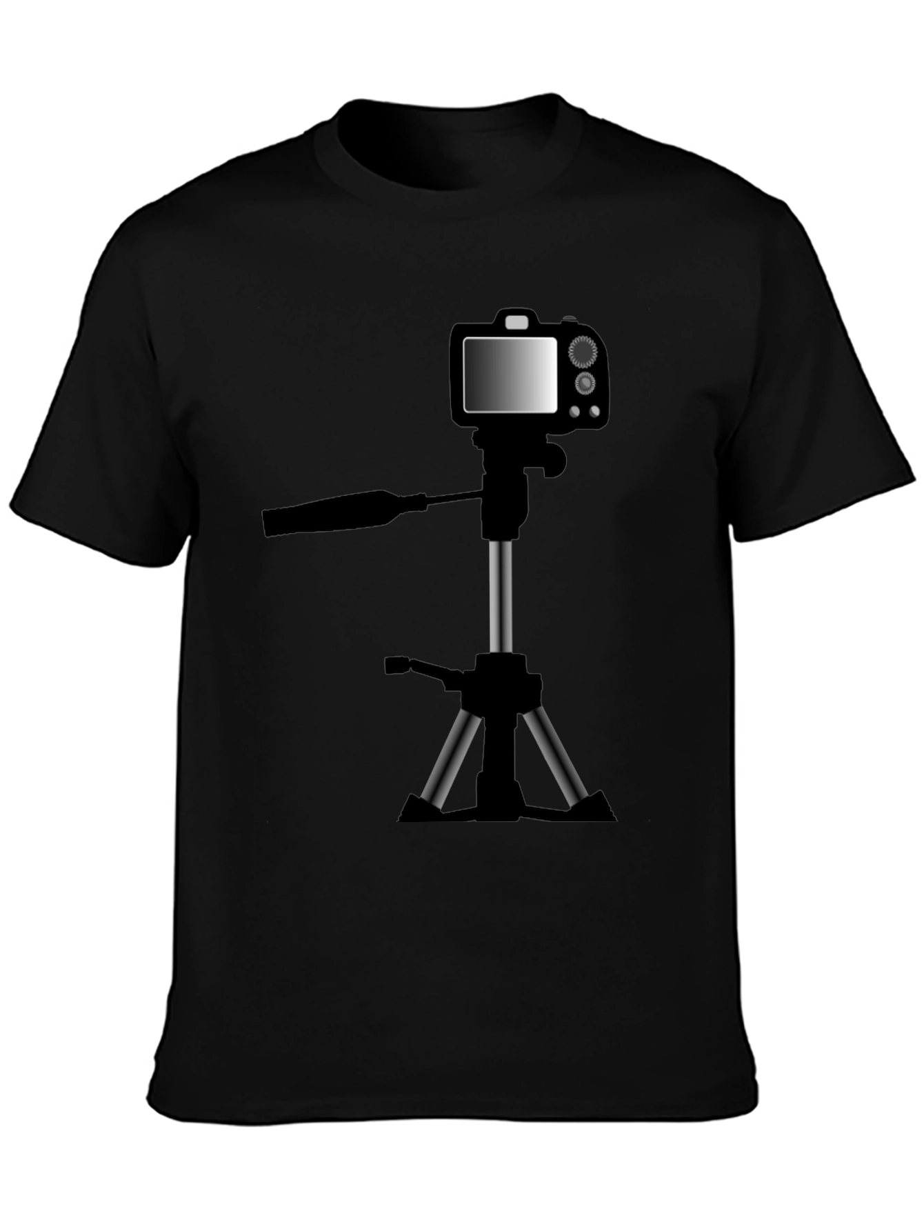 Camera Tripod T-Shirt - Photography Hobby Tee
