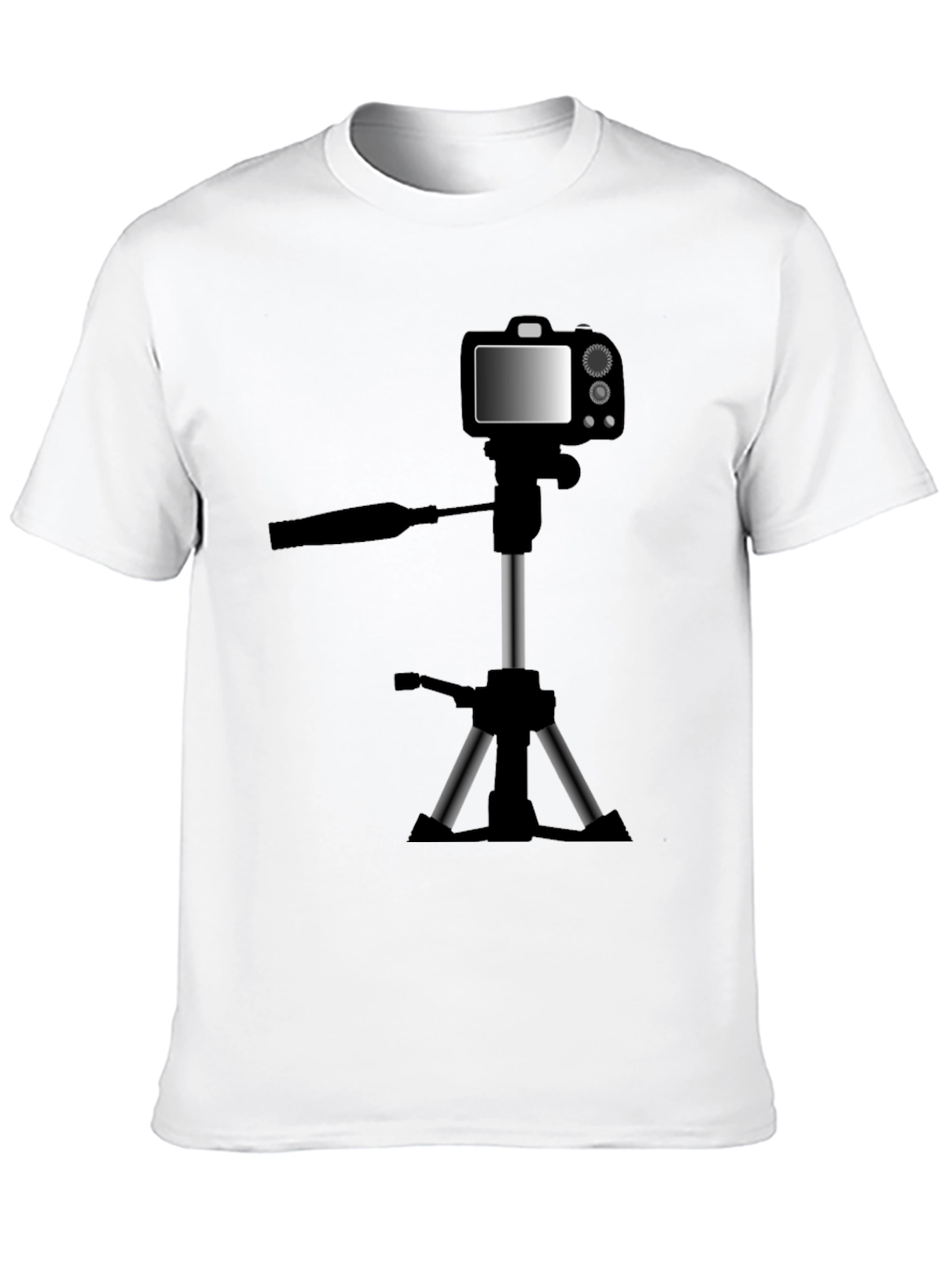 Camera Tripod T-Shirt - Photography Hobby Tee