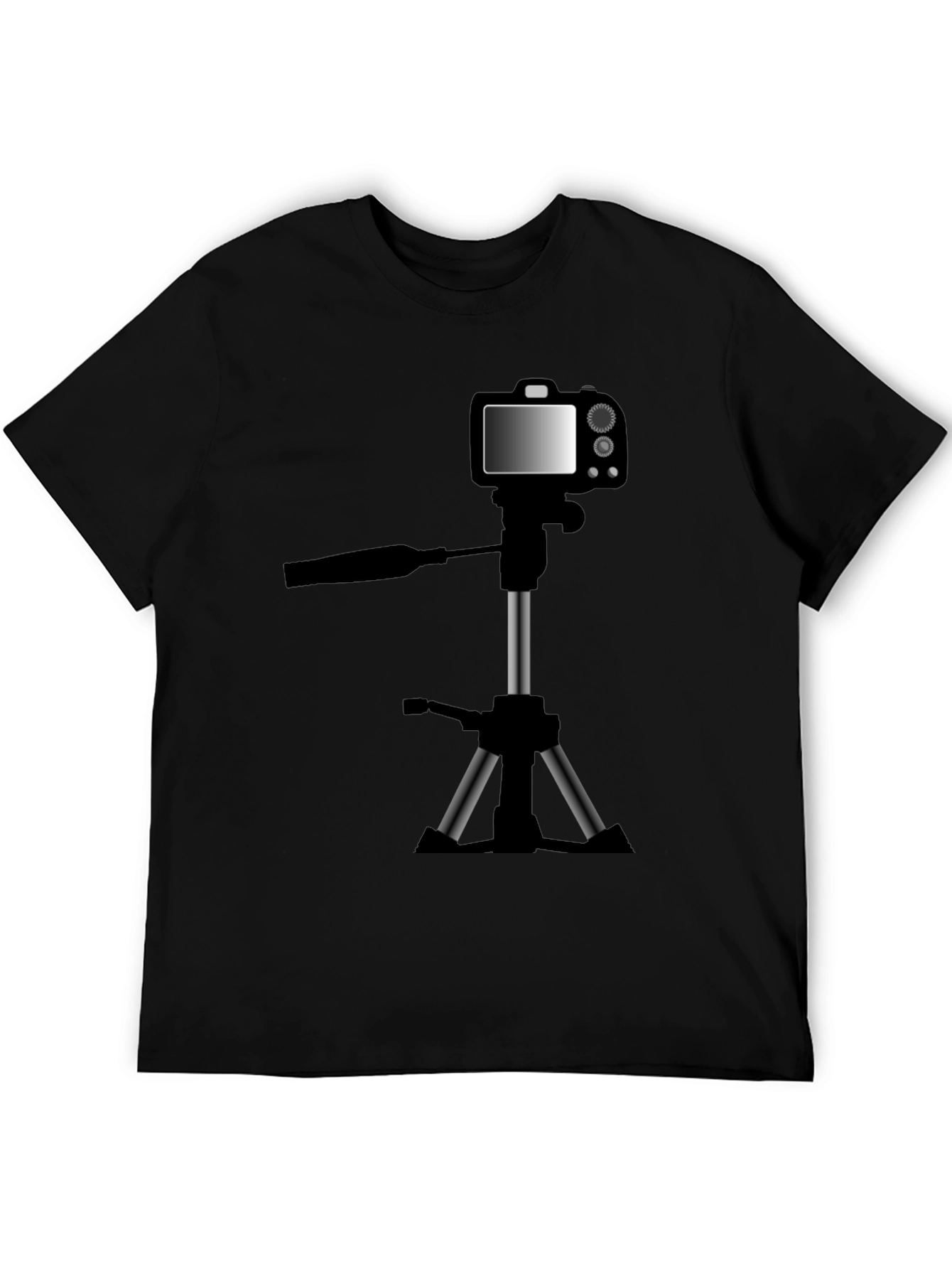 Camera Tripod T-Shirt - Photography Hobby Tee