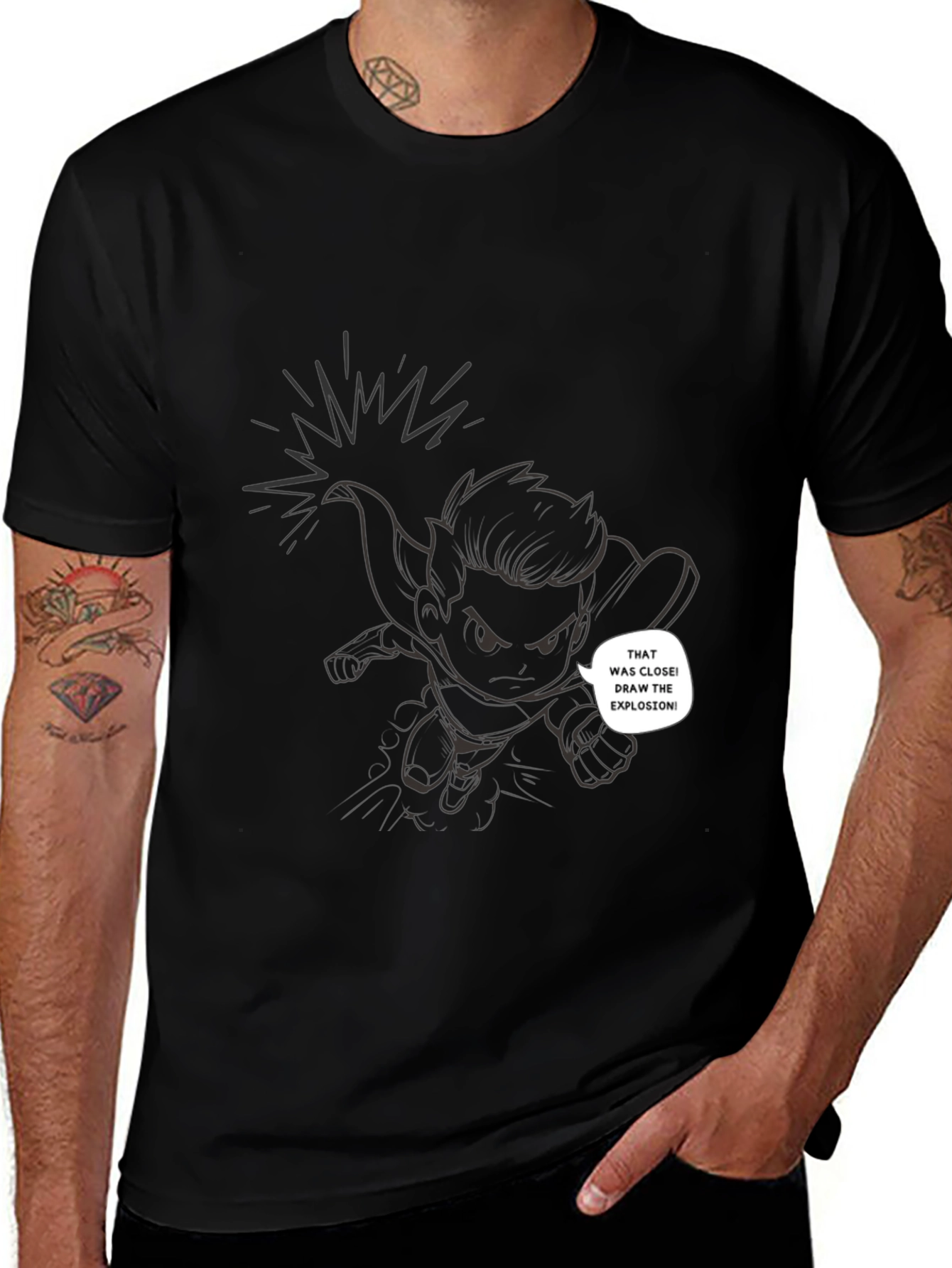 That Was Close! Graphic T-Shirt