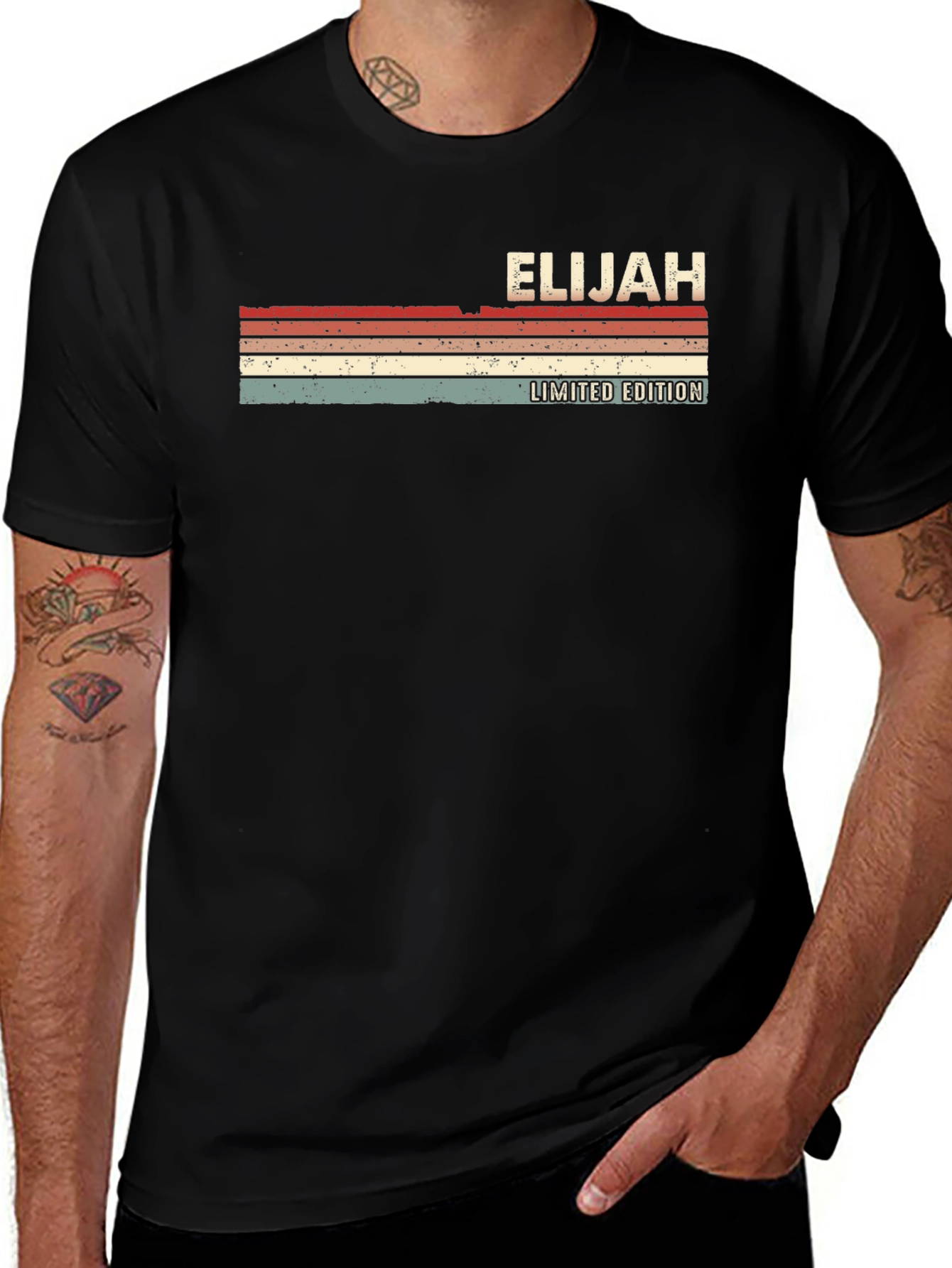 Elijah Limited Edition Retro Style T-Shirt