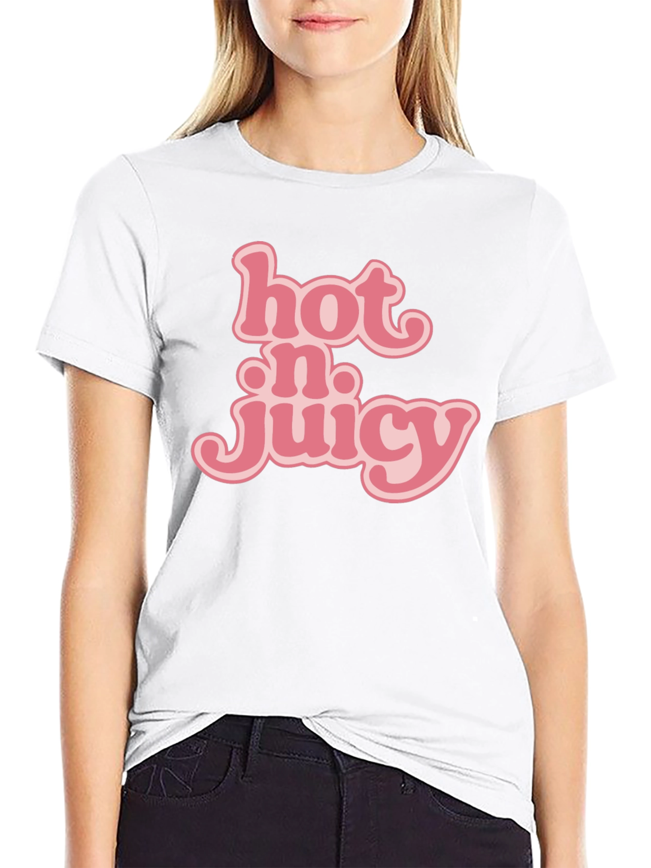 Hot N Juicy Graphic Tee - Trendy Unisex Fit