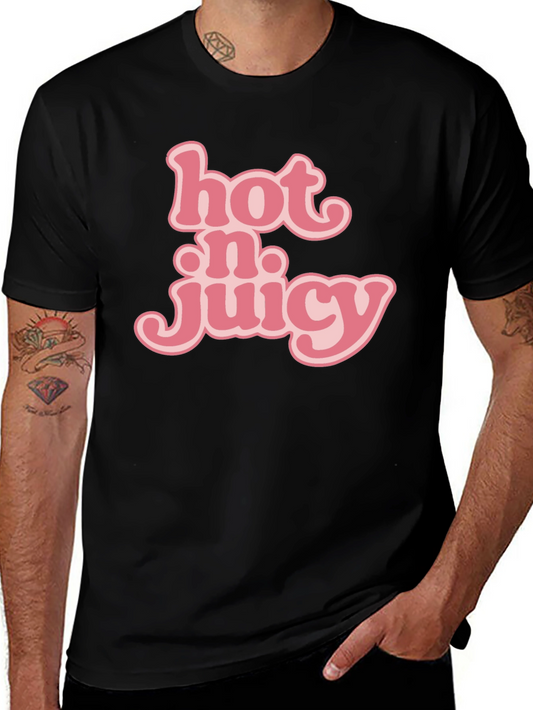 Hot N Juicy Graphic Tee - Trendy Unisex Fit