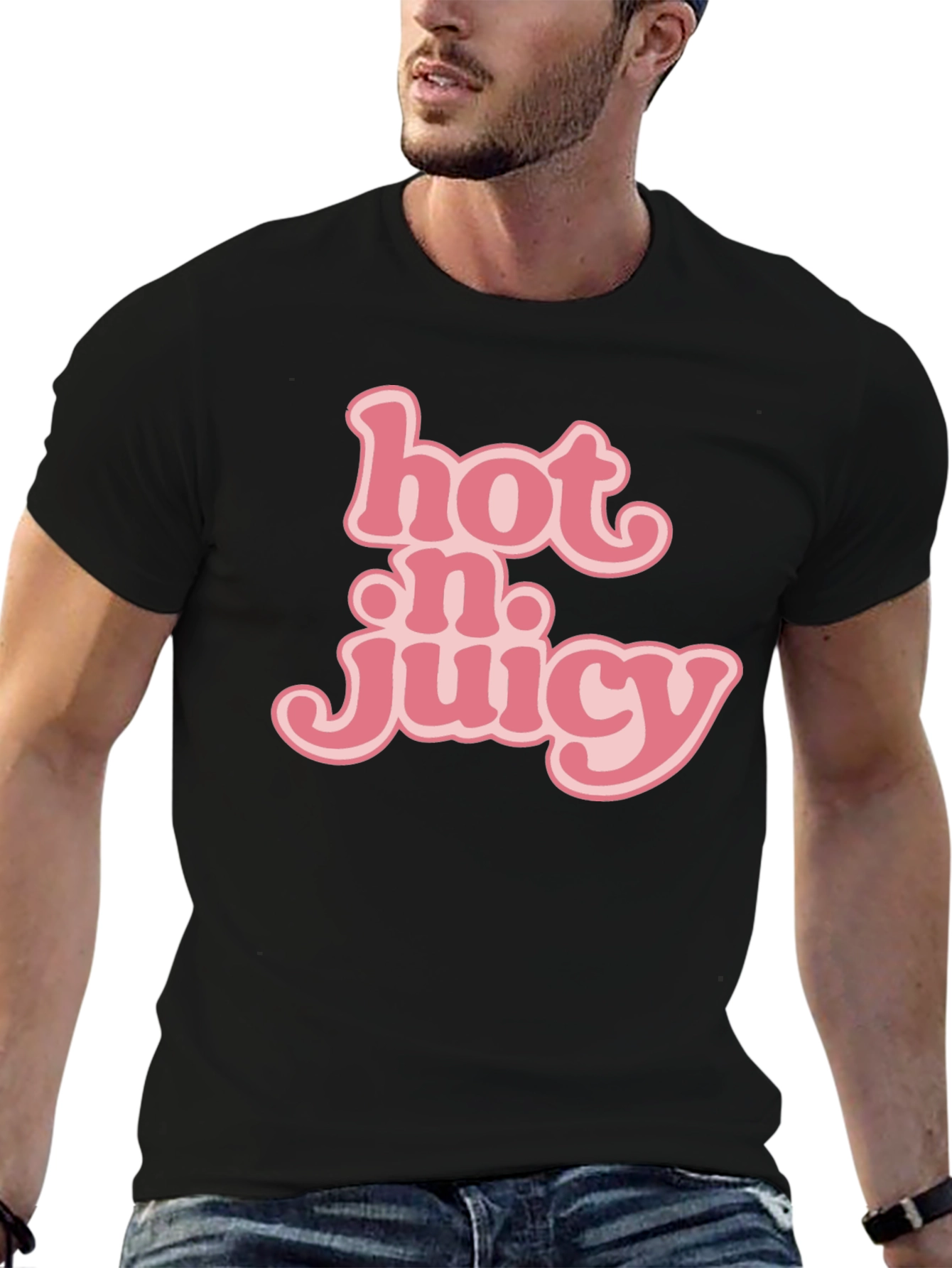 Hot N Juicy Graphic Tee - Trendy Unisex Fit