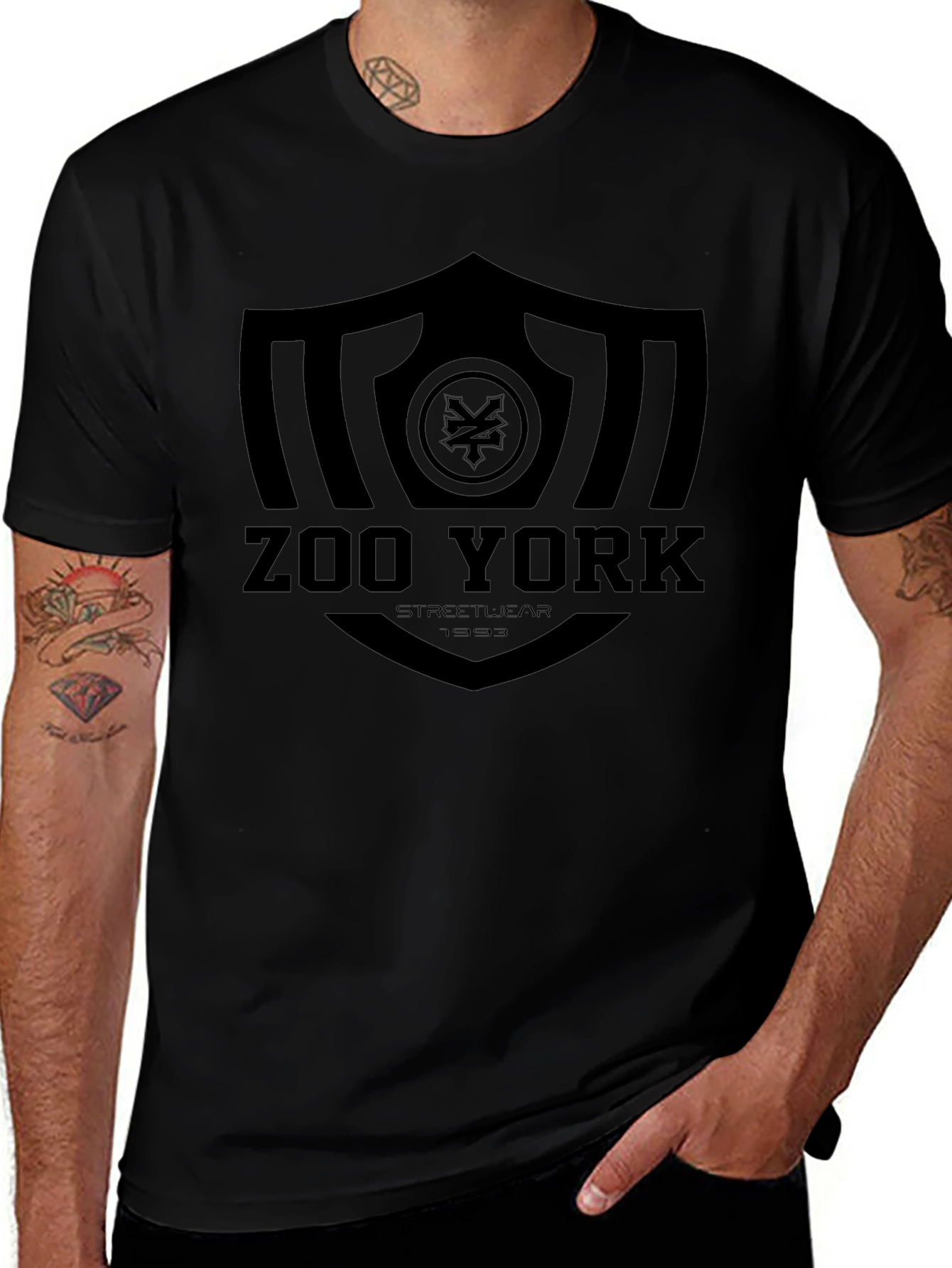 Zoo York Black Graphic Tee - Streetwear Style