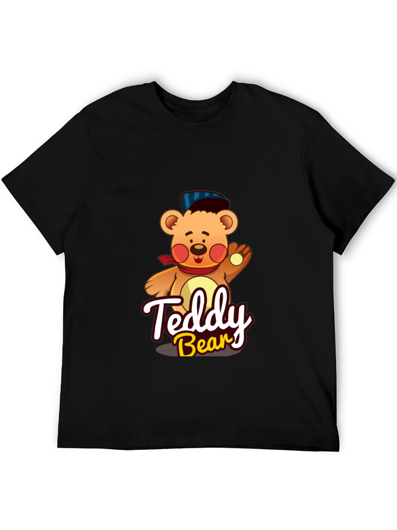 Teddy Bear Graphic Tee - Cute Cartoon Design