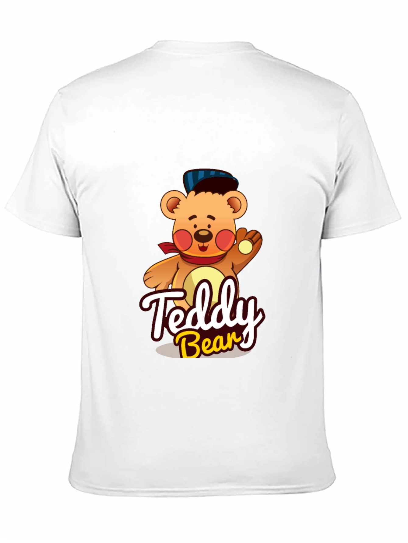 Teddy Bear Graphic Tee - Cute Cartoon Design