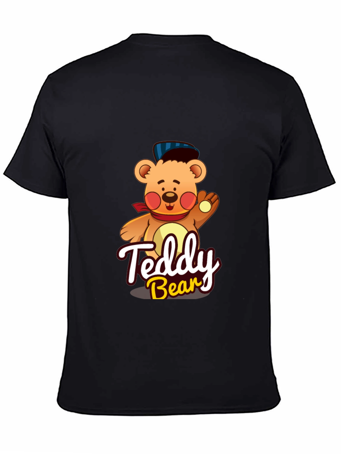 Teddy Bear Graphic Tee - Cute Cartoon Design