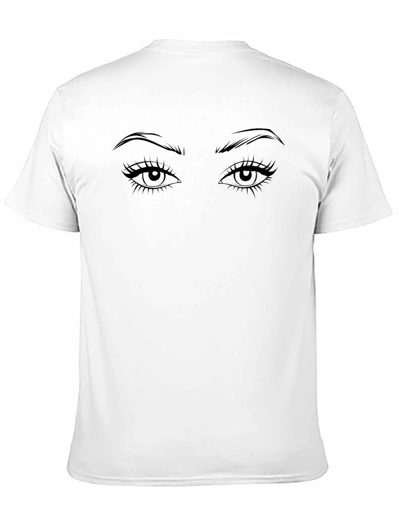 Eye Graphic Black T-Shirt - Stylish Unisex Tee
