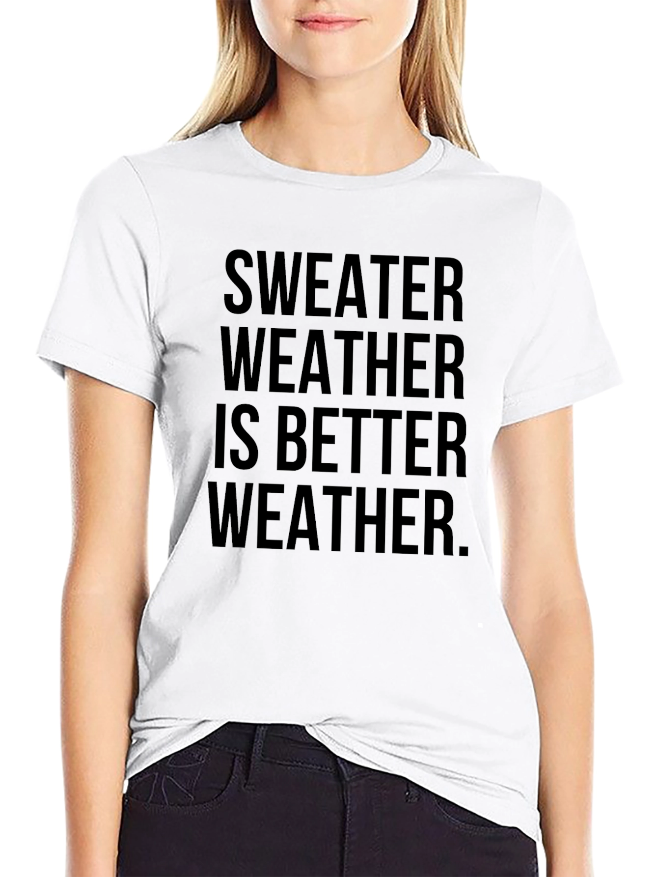 Sweater Weather Graphic Tee - Comfy & Stylish